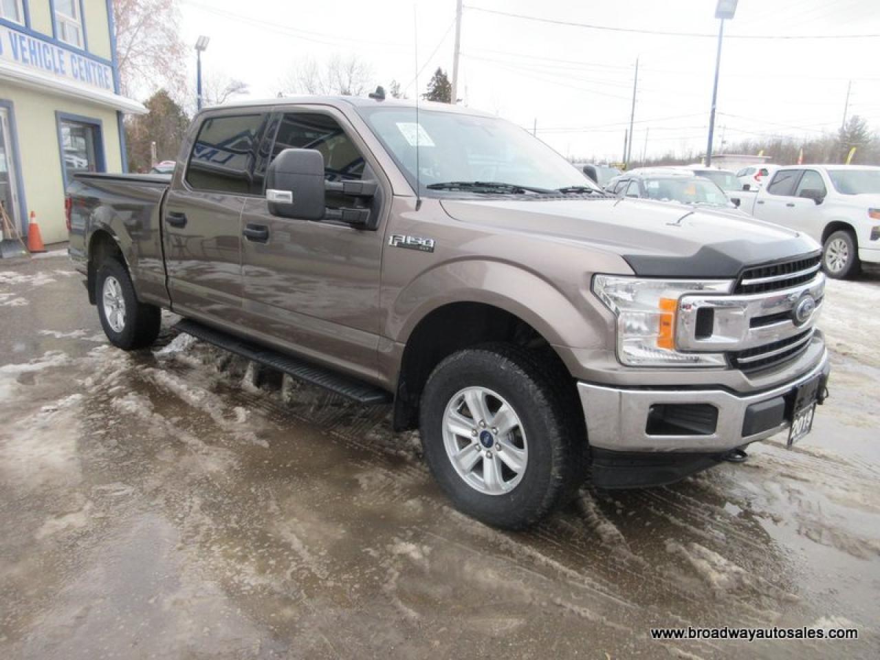 2019 Ford F-150 GREAT VALUE XLT-PACKAGE 6 PASSENGER 3.5L - ECO-BOOST.. 4X4.. CREW-CAB.. SHORTY.. TRAILER BRAKE.. BACK-UP CAMERA.. BLUETOOTH SYSTEM.. Photo