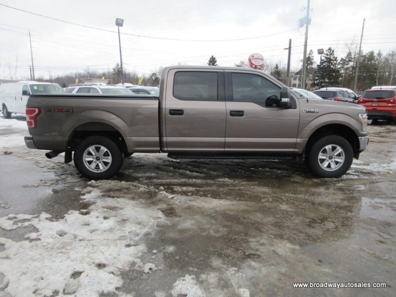 2019 Ford F-150 GREAT VALUE XLT-PACKAGE 6 PASSENGER 3.5L - ECO-BOOST.. 4X4.. CREW-CAB.. SHORTY.. TRAILER BRAKE.. BACK-UP CAMERA.. BLUETOOTH SYSTEM.. Photo