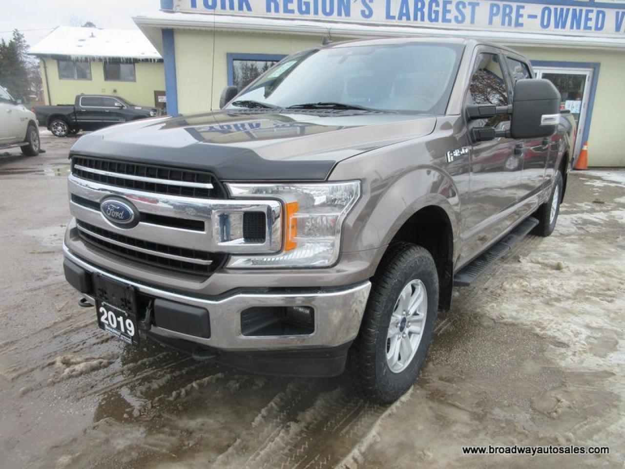 2019 Ford F-150 GREAT VALUE XLT-PACKAGE 6 PASSENGER 3.5L - ECO-BOOST.. 4X4.. CREW-CAB.. SHORTY.. TRAILER BRAKE.. BACK-UP CAMERA.. BLUETOOTH SYSTEM.. Photo
