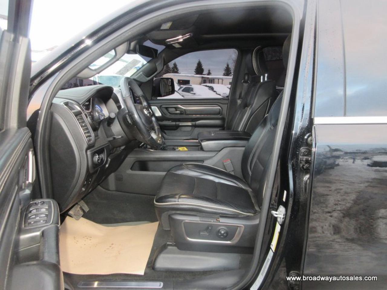 2019 RAM 1500 GREAT VALUE LIMITED-EDITION 5 PASSENGER 5.7L - V8.. 4X4.. CREW-CAB.. SHORTY.. NAVIGATION.. SUNROOF.. LEATHER.. HEATED SEATS & WHEEL.. BACK-UP CAMERA.. Photo