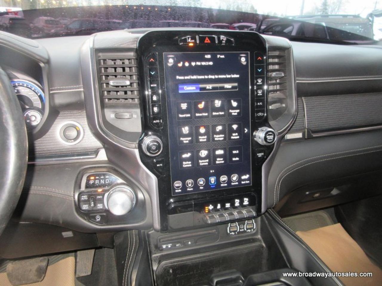 2019 RAM 1500 GREAT VALUE LIMITED-EDITION 5 PASSENGER 5.7L - V8.. 4X4.. CREW-CAB.. SHORTY.. NAVIGATION.. SUNROOF.. LEATHER.. HEATED SEATS & WHEEL.. BACK-UP CAMERA.. Photo