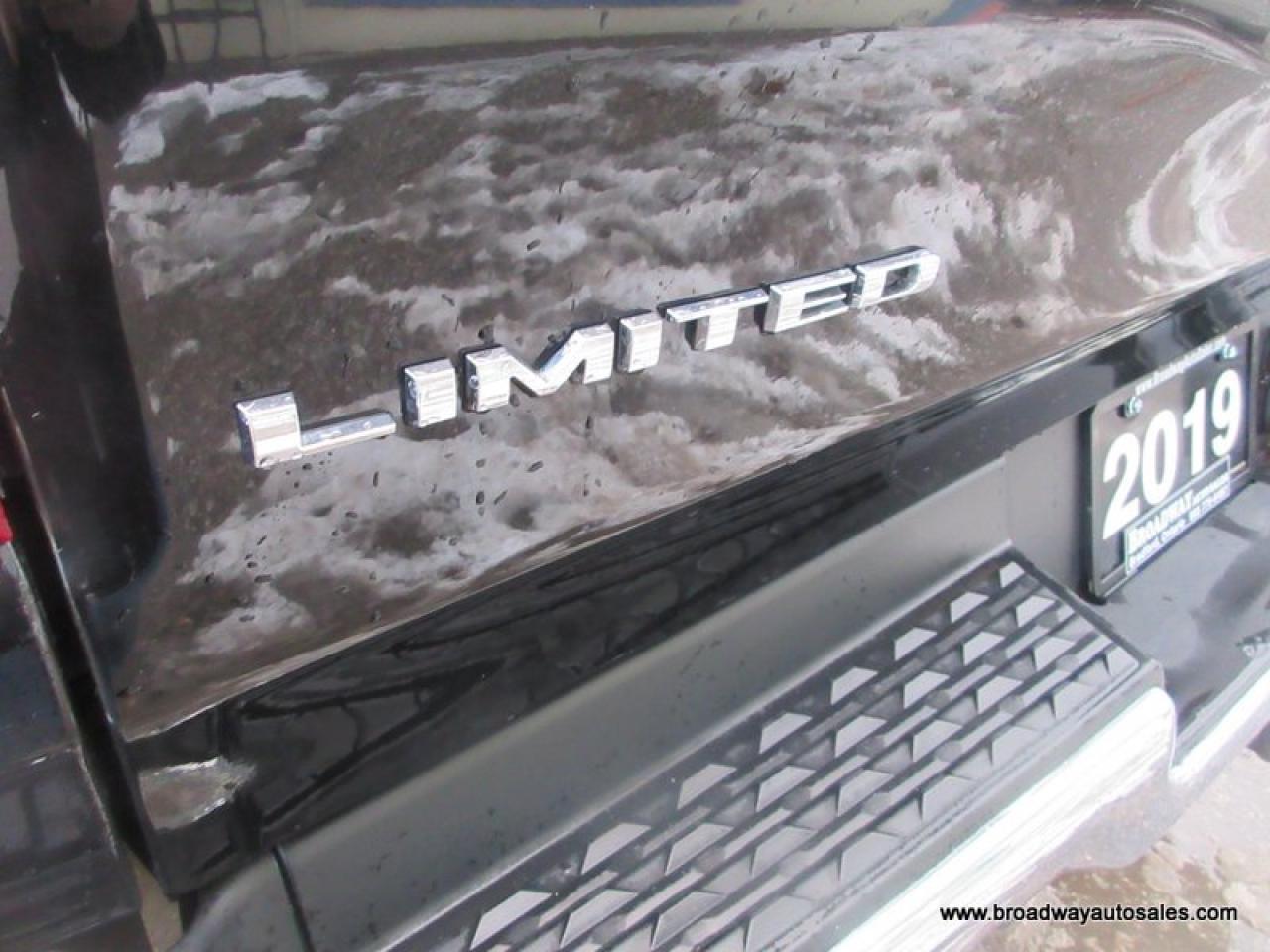 2019 RAM 1500 GREAT VALUE LIMITED-EDITION 5 PASSENGER 5.7L - V8.. 4X4.. CREW-CAB.. SHORTY.. NAVIGATION.. SUNROOF.. LEATHER.. HEATED SEATS & WHEEL.. BACK-UP CAMERA.. Photo