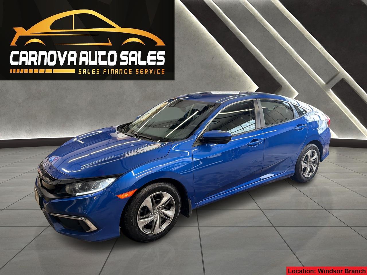2020 Honda Civic LX+New Tires+Adaptive Cruise+LaneKeep+Heated Seats Photo0