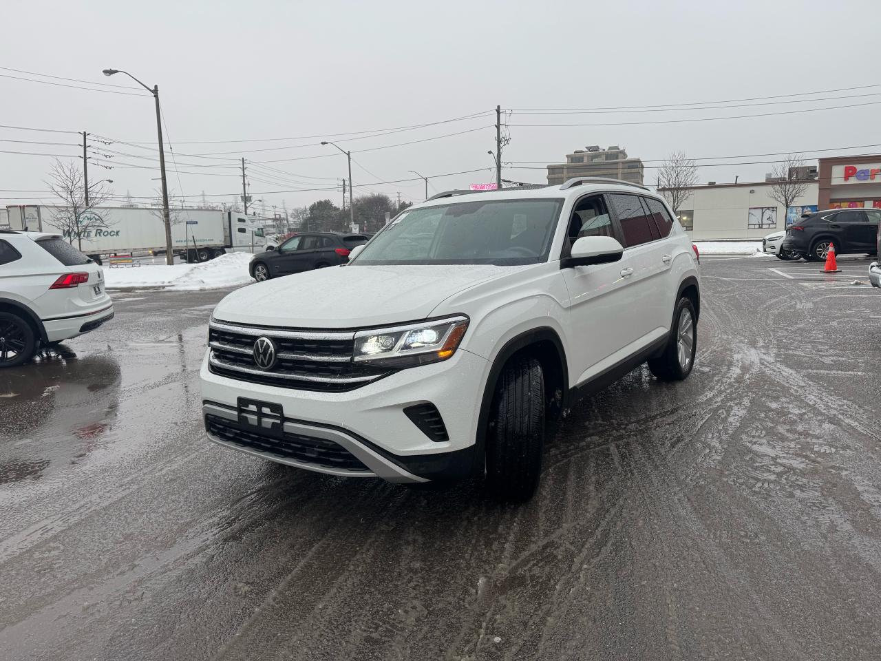 2021 Volkswagen Atlas HIGHLINE AWD 7 PASS LEATHER PANO/ROOF NAVI CAMERA Photo2