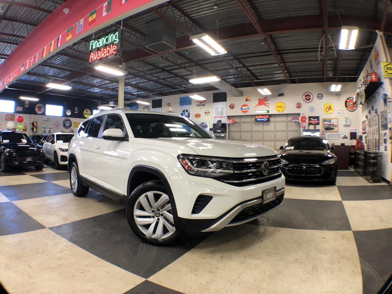 2021 Volkswagen Atlas HIGHLINE AWD 7 PASS LEATHER PANO/ROOF NAVI CAMERA