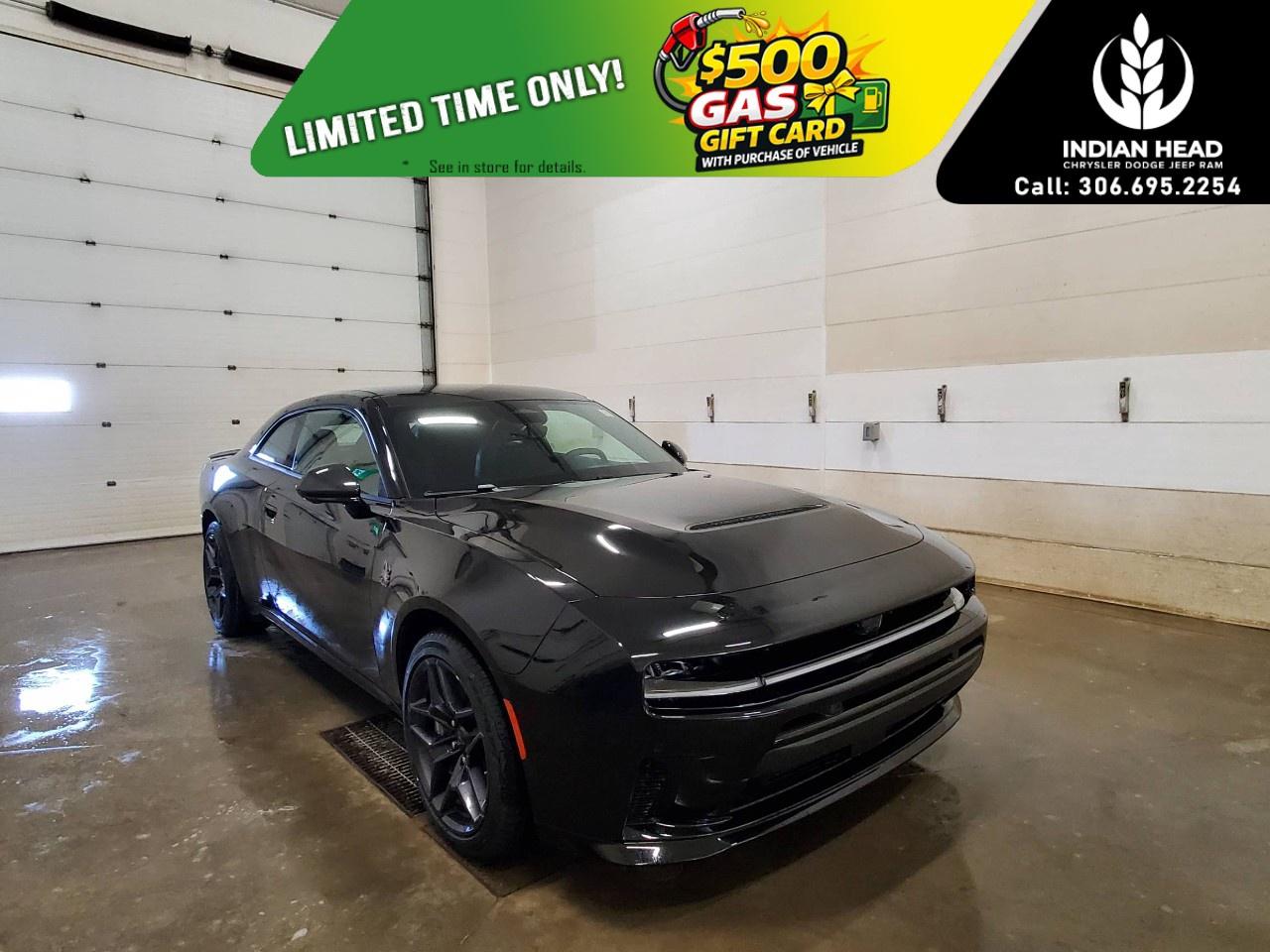 <p>Experience unparalleled performance with the 2026 Dodge Charger 2-Door Scat Pack in a stunning black finish. This exceptional coupe is equipped with an all-wheel-drive system to navigate Canadian roads with confidence and precision.</p><p>The exterior design radiates power and grace, and its black coat adds an element of sophistication. Inside, the black interior offers a refined and well-crafted space that balances comfort with style. Enjoy the convenience of modern features such as power seats, heated seats, and a range of driver assistance technologies.</p><p>Advanced technology is at your fingertips with features like smart device integration, a backup camera, and a Wi-Fi hotspot. Safety takes center stage with brake assist, lane assist, and parking sensors designed to enhance your driving experience.</p><p>Perfect for driving enthusiasts who value performance as much as luxury, this Charger is an ideal choice for those ready to make a statement on the road. Contact us today to learn more about what makes this Dodge Charger 2-Door Scat Pack the pinnacle of modern driving.</p>