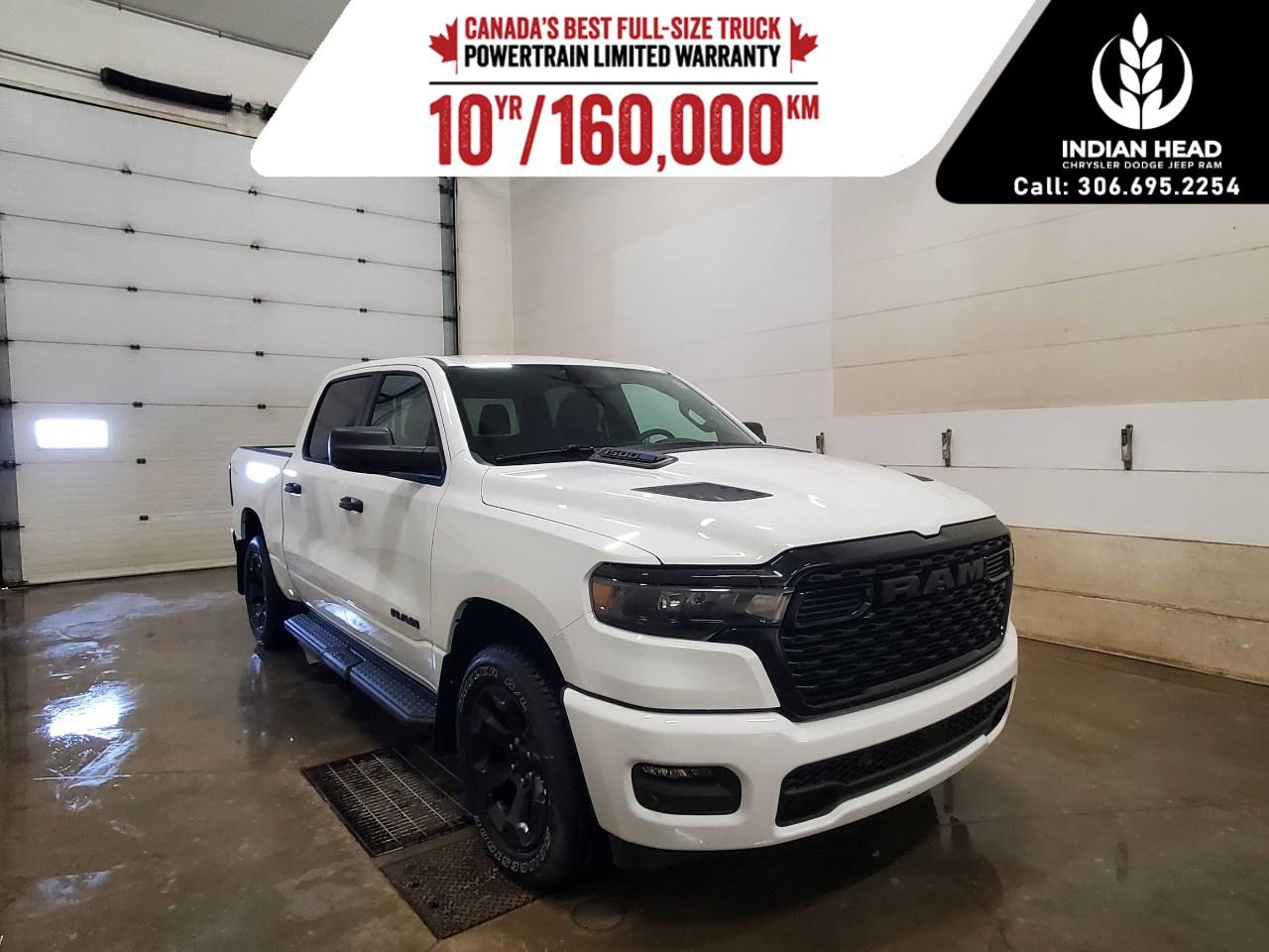 <p>Introducing the new 2026 Ram 1500 Black Express, a stunning 4×4 truck finished in an elegant white exterior that truly stands out. This vehicle is designed to handle all your adventures with confidence and style, thanks to its robust 3.6L 6-cylinder engine paired with a smooth automatic transmission.</p><p>The white interior offers a modern and inviting space, perfect for both work and leisure. Youll appreciate the convenience of features like keyless entry and power windows, while the backup camera and parking sensors make maneuvering this truck a breeze.</p><p>Stay connected and safe with advanced technology such as Bluetooth connection, a wi-fi hotspot, and smart device integration. The Ram 1500 Black Express also comes equipped with essential safety features including lane assist, brake assist, and cruise control, ensuring peace of mind on every drive.</p><p>If youre looking for a reliable and feature-packed truck to tackle both everyday tasks and weekend getaways, this Ram 1500 is ready to impress. Contact our dealership today for more information, and take the first step towards experiencing power and comfort in a new way.</p>