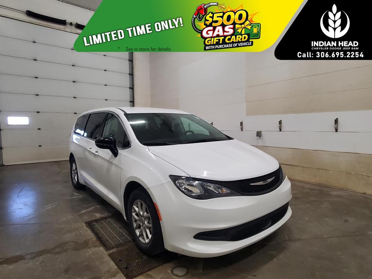 <p>The 2024 Chrysler Grand Caravan SXT in White with Front-Wheel Drive is designed for those who value both comfort and functionality in their family vehicle. Its responsive handling and modern design set it apart in the van category.</p><p>The exterior of this Grand Caravan showcases its stylish white finish and sleek alloy wheels, providing a contemporary look that stands out on the road. Step inside to discover a spacious interior with black upholstery that complements its refined style, offering comfortable heated seats for all your journeys.</p><p>Equipped with the latest technology, the Grand Caravan includes a backup camera, Bluetooth connectivity, and smart device integration for a seamless driving experience. Safety is a priority with features like brake assist and keyless entry, ensuring peace of mind on every trip.</p><p>Perfectly suited for busy families or those needing ample space, the 2024 Chrysler Grand Caravan SXT offers versatility and convenience. Contact our dealership to learn more and schedule a test drive todaythis van is designed to make every trip enjoyable!</p>