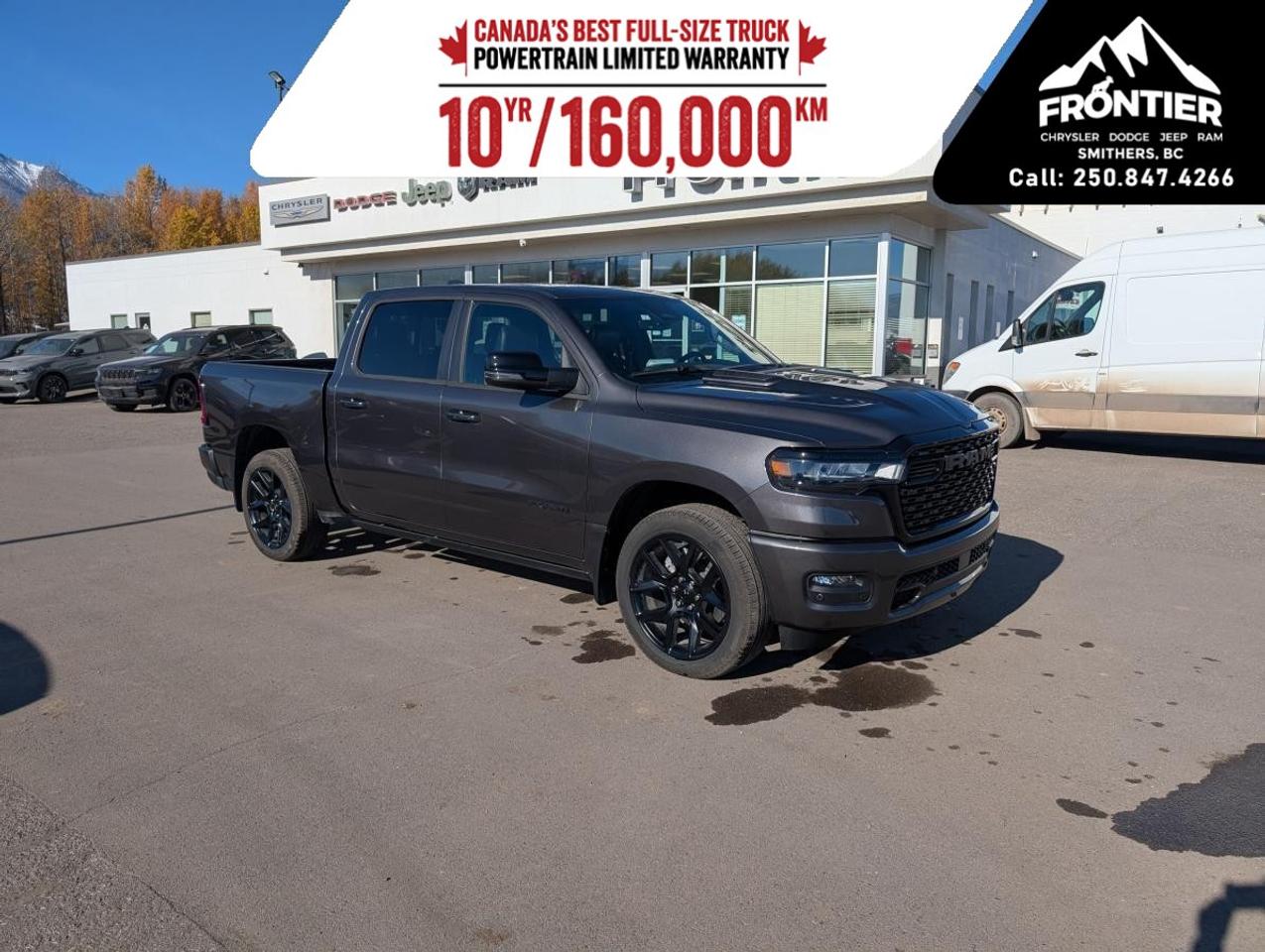 <p>The 2026 Ram 1500 Sport 4x4 Crew Cab 5'7" Box, finished in a sophisticated gray exterior, offers robust 4x4 drivetrain capabilities, providing stability and confidence on diverse terrains.</p><p>This dynamic truck is engineered with a powerful 3.0L 6-cylinder engine, paired with an 8-speed automatic transmission, ensuring a responsive driving experience. It boasts a versatile design, complemented by a spacious black interior that exudes comfort and style, with features such as heated front seats and a leather-wrapped heated steering wheel. The Ram 1500 Sport is not just about looksits functionality is enhanced by power-adjustable seats, rear parking sensors, and heated exterior mirrors.</p><p>Advanced technology is at your fingertips with a user-friendly navigation system and a vibrant touch screen display. Stay connected and entertained with smart device integration, a Wi-Fi hotspot, and satellite radio. Safety takes center stage with cutting-edge features like adaptive cruise control, lane assist, a backup camera, and brake assist.</p><p>Ideal for the adventurous spirit or anyone seeking a reliable partner for work and play, this new 2026 model is perfect for those who value both power and sophistication. Contact us today for more information about the Ram 1500 Sport and take the first step towards owning a premium vehicle that meets all your needs.</p>