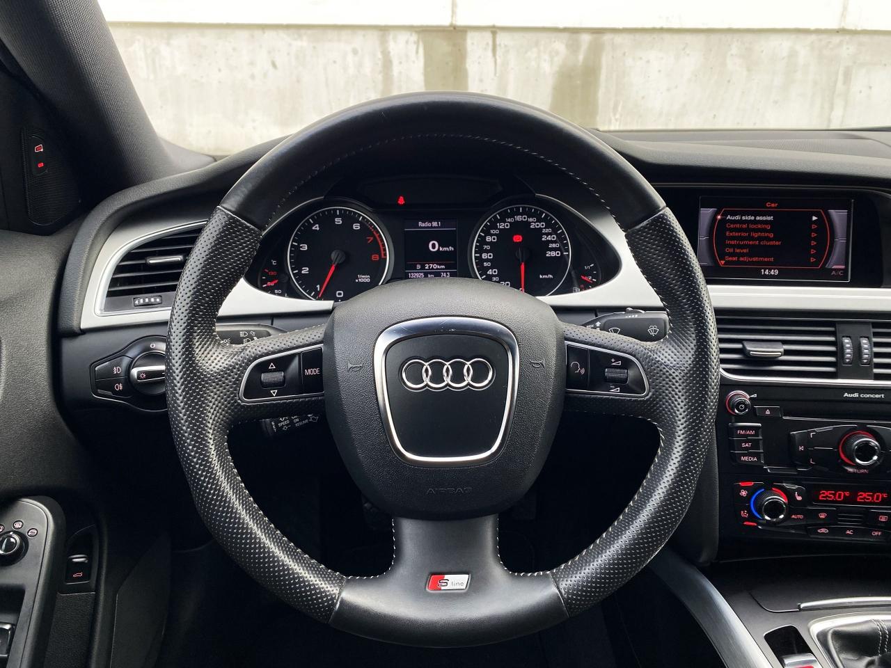 2011 Audi A4 2.0T-QUATTRO-S LINE SPORT-MANUAL-1 OWNER Photo