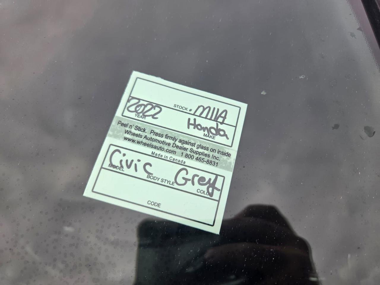 2022 Honda Civic Sport, ONLY 67KMS, 2 SETS OF TIRES, CERTIFIED Photo