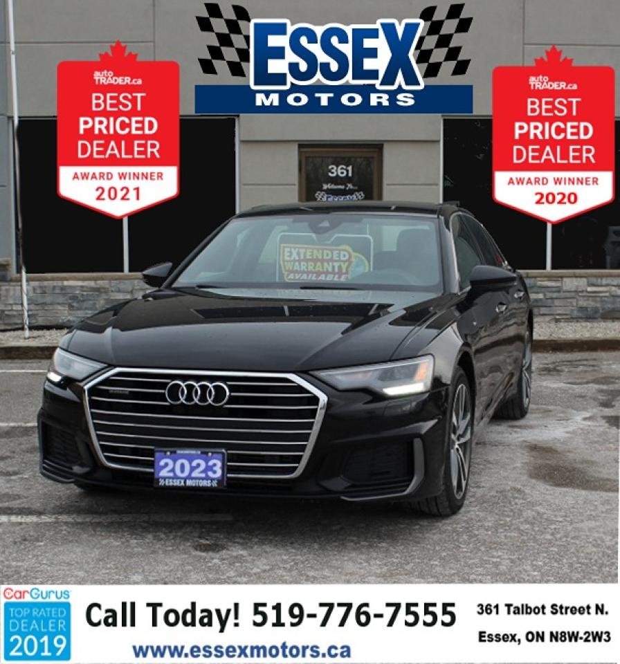 2023 Audi A6 Progressiv*AWD*Heated Leather*Sun Roof*BT*Rear Cam Photo0