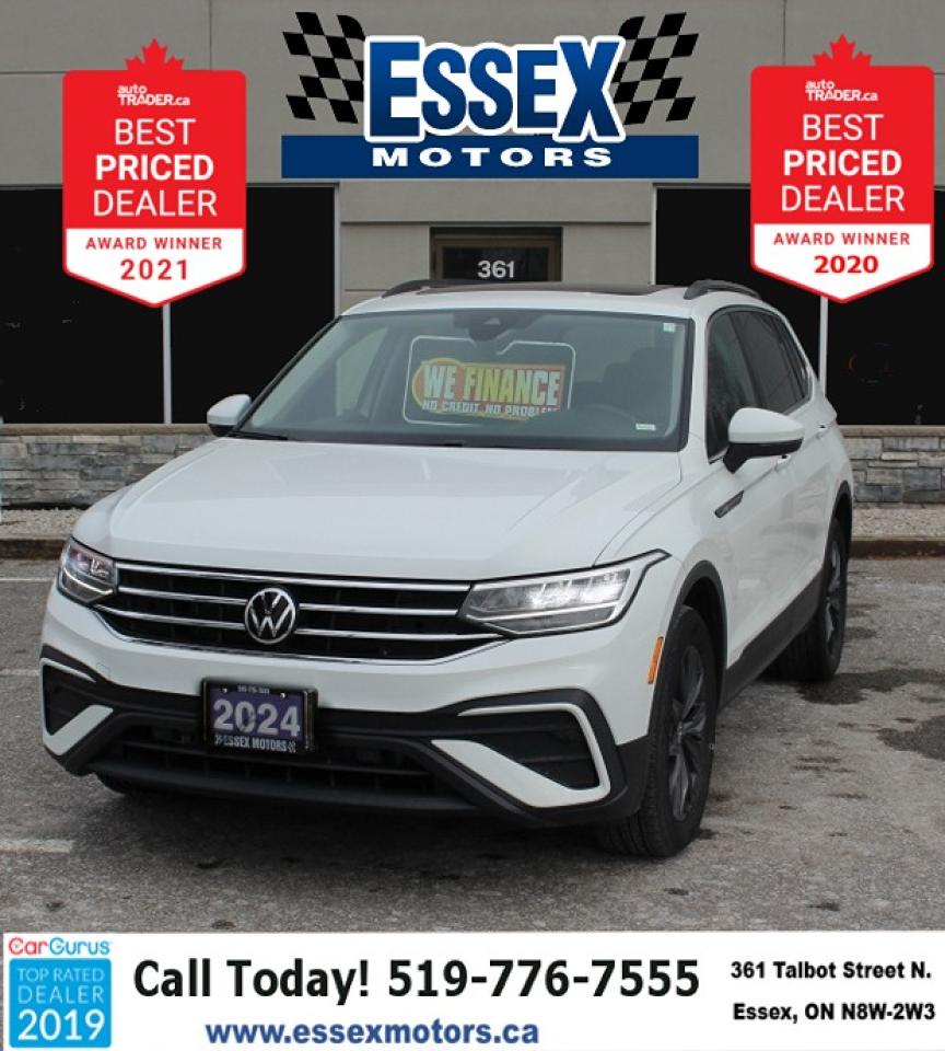 Used 2024 Volkswagen Tiguan COMFORTLINE*AWD*Heated Leather*Moon Roof*CarPlay for sale in Essex, ON