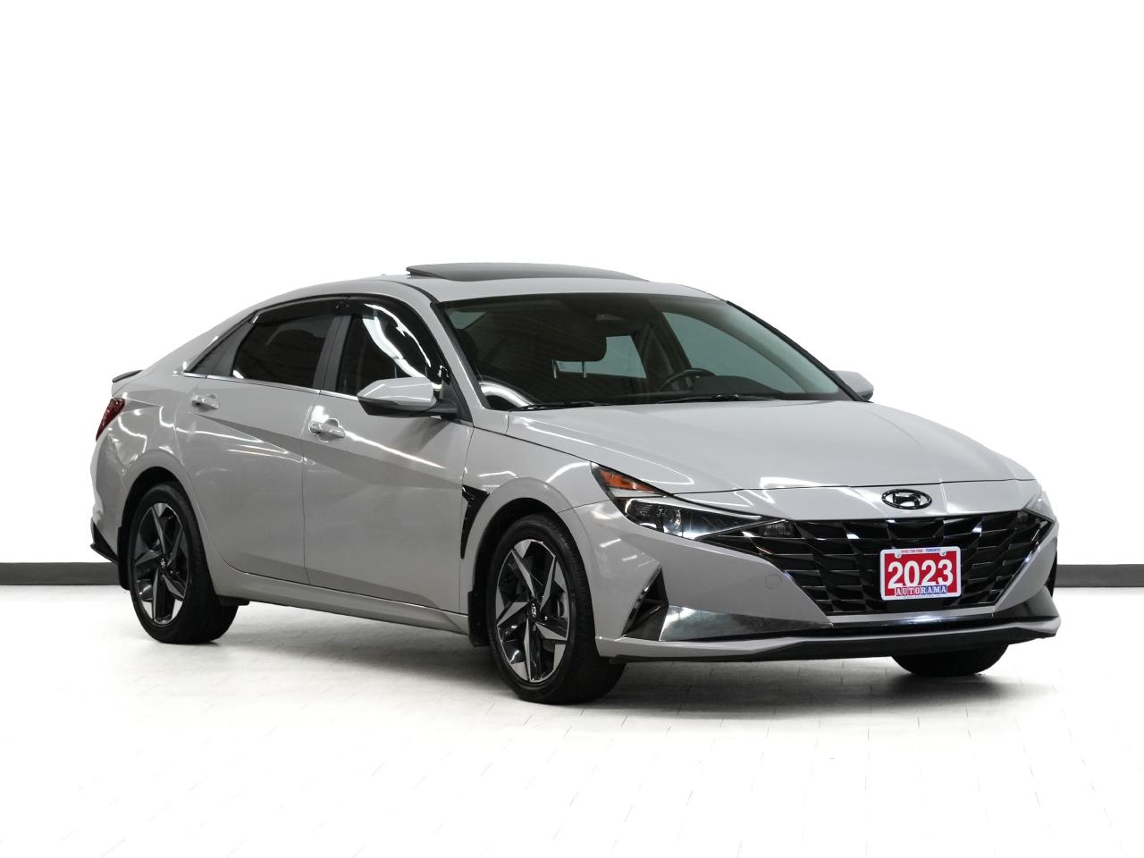 2023 Hyundai Elantra Luxury | NAV | Leather | Sunroof | BSM | CarPlay