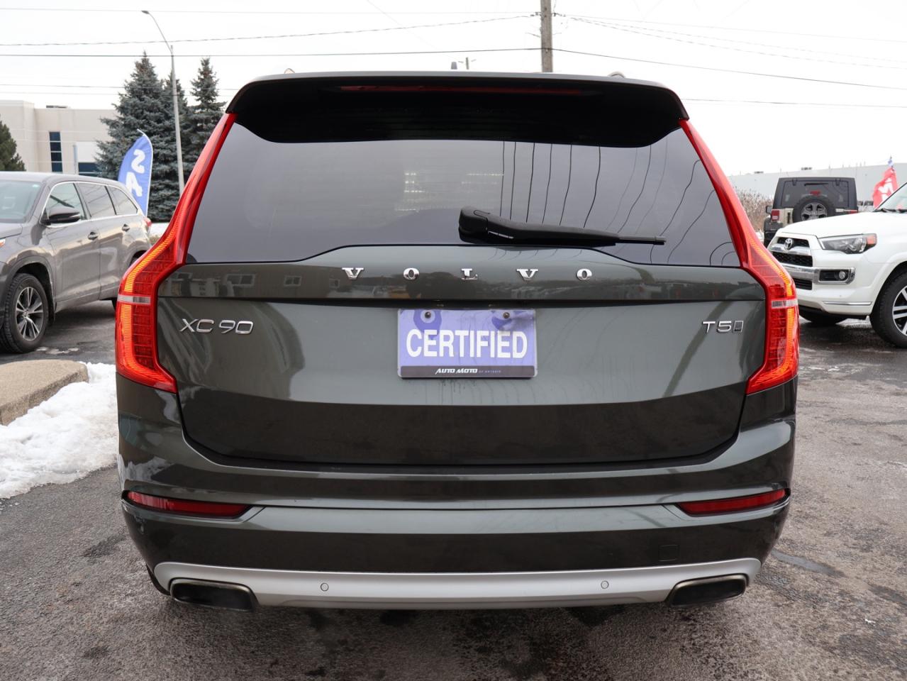 2018 Volvo XC90 T5 MOMENTUM AWD CERTIFIED *1 OWNER*ACCIDENT FREE* CAMERA NAV BLUETOOTH LEATHER HEATED SEATS PANO ROOF CRUISE ALLOYS Photo