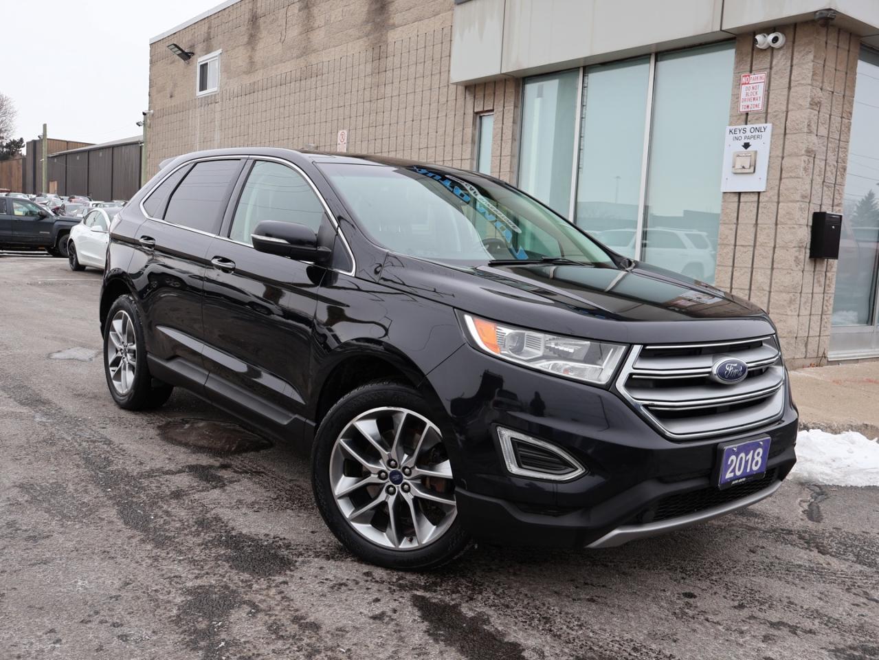 2018 Ford Edge TITANIUM AWD CERTIFIED *ACCIDENT FREE* CAMERA NAV BLUETOOTH LEATHER HEATED  SEATS CRUISE ALLOYS - Photo #1