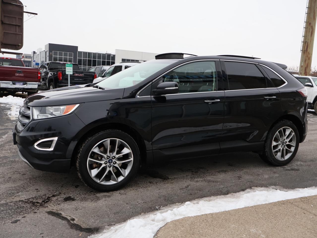 2018 Ford Edge TITANIUM AWD CERTIFIED *ACCIDENT FREE* CAMERA NAV BLUETOOTH LEATHER HEATED  SEATS CRUISE ALLOYS Photo