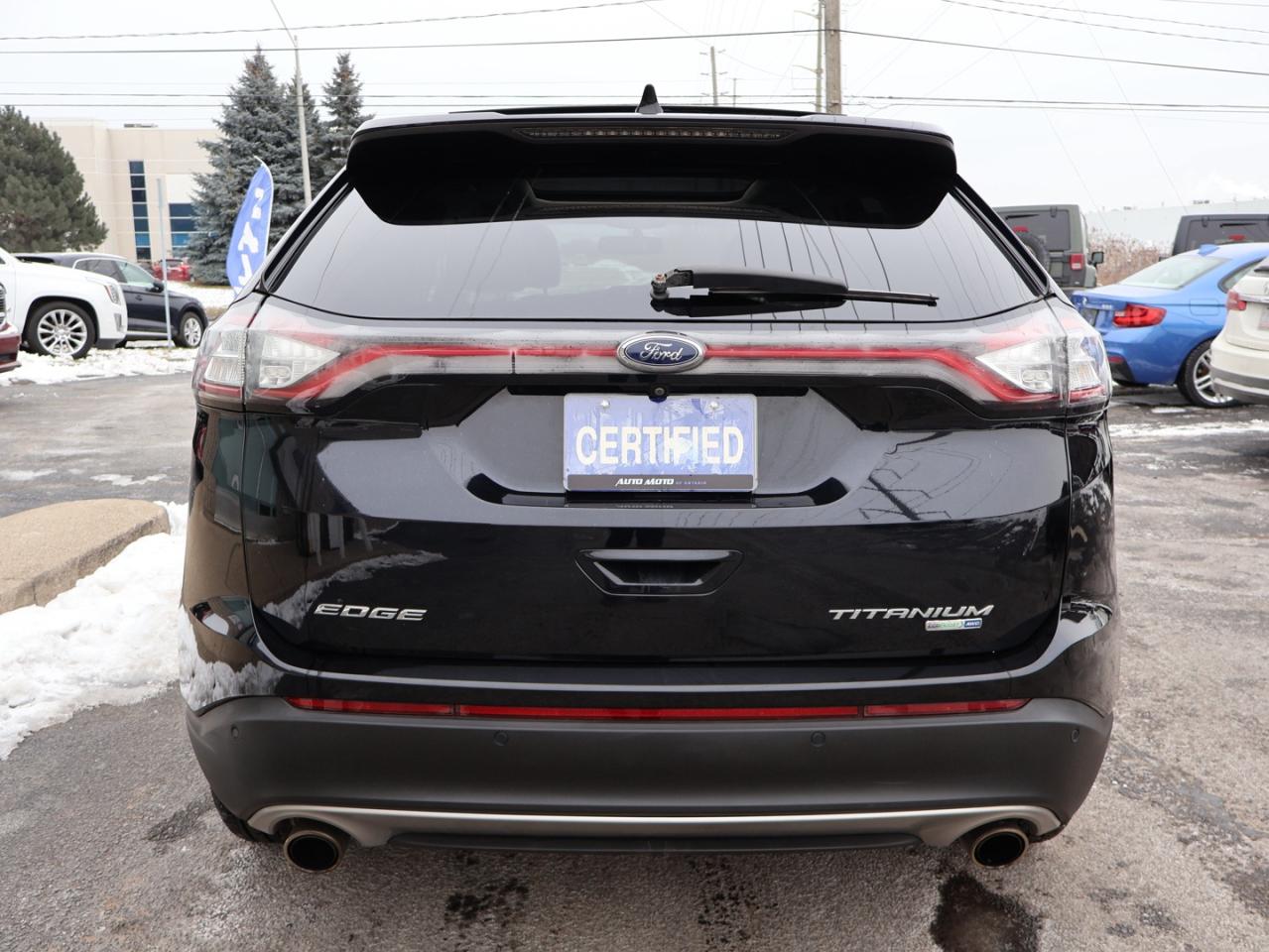 2018 Ford Edge TITANIUM AWD CERTIFIED *ACCIDENT FREE* CAMERA NAV BLUETOOTH LEATHER HEATED  SEATS CRUISE ALLOYS Photo