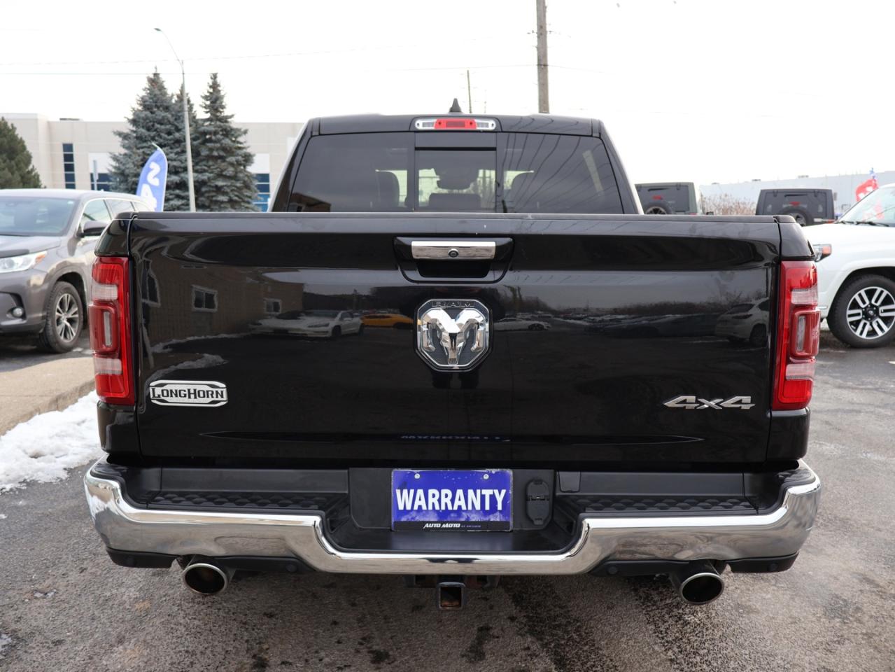 2019 RAM 1500 LARAMIE-LONGHORN 4WD CERTIFIED *ACCIDENT FREE*DODGE MAINTAIN* CAMERA NAV BLUETOOTH LEATHER HEATED SEATS PANO ROOF CRUISE ALLOYS Photo