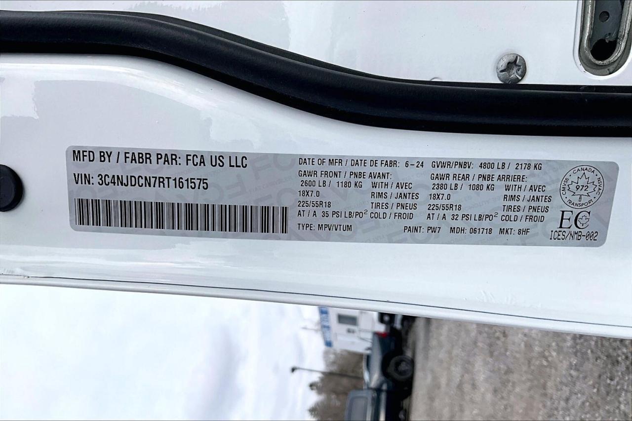 2024 Jeep Compass Limited | Heated Leather | Safety Tech | 4X4 Photo