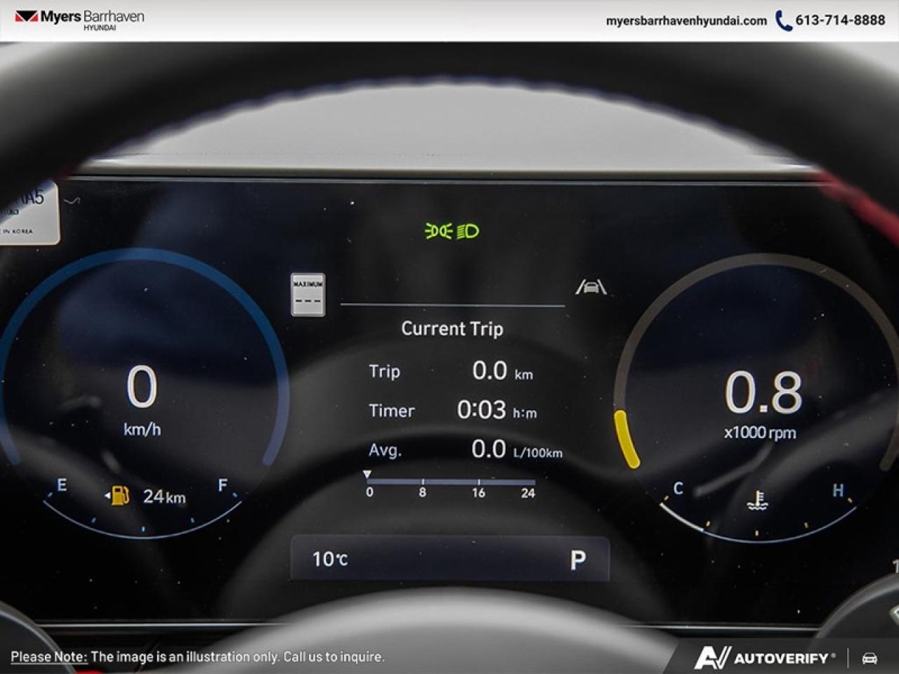 2026 Hyundai KONA N Line Ultimate AWD  -  Navigation Photo