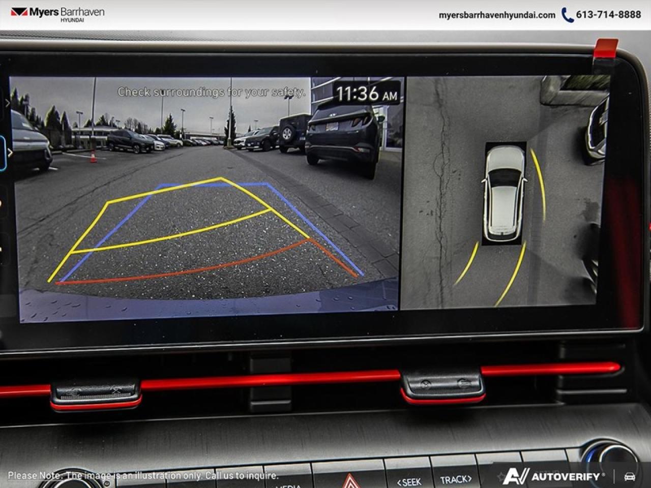 2026 Hyundai KONA N Line Ultimate AWD  -  Navigation Photo