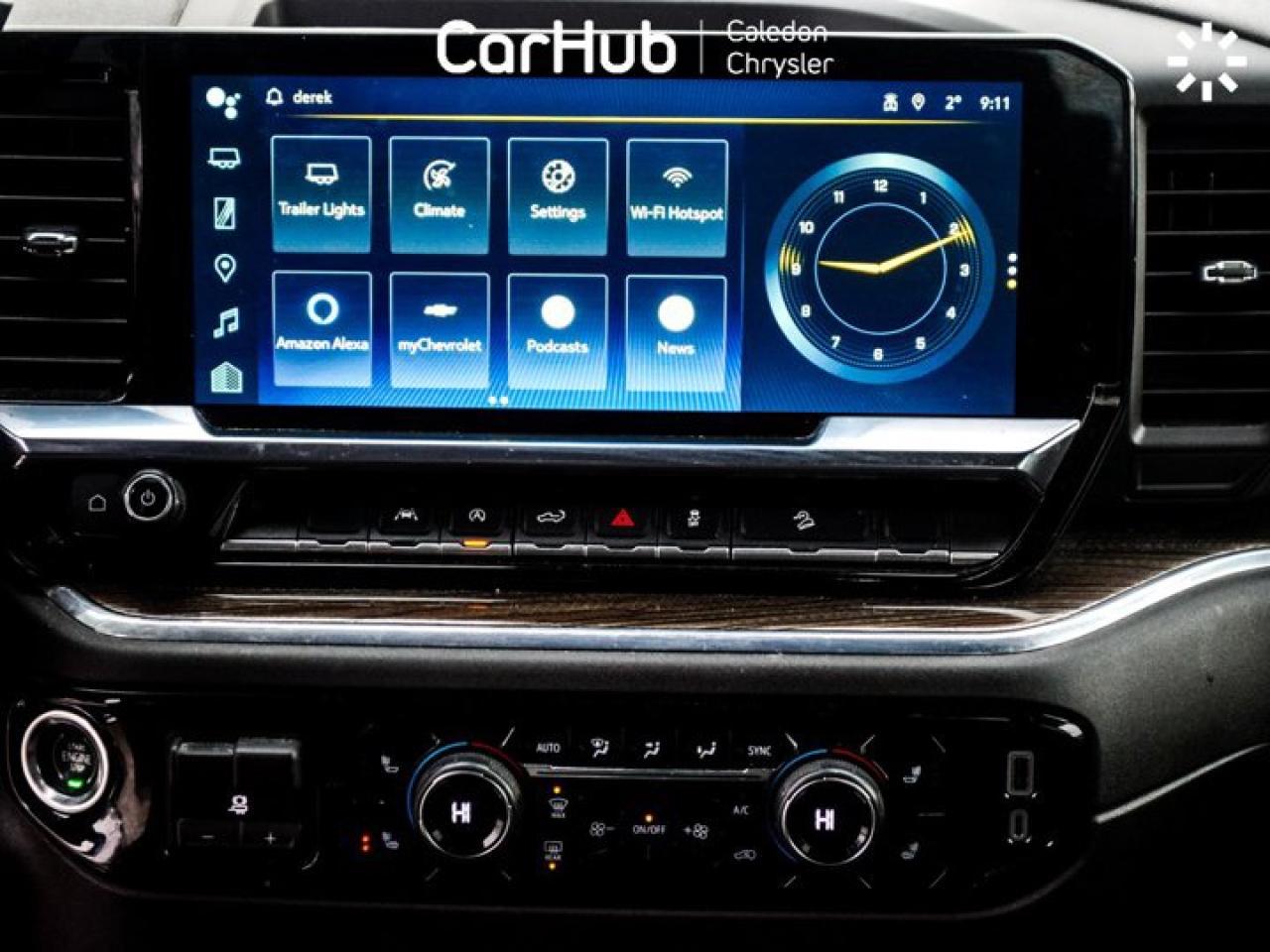 2024 Chevrolet Silverado 1500 LT 4WD Crew Cab 147"5.3L MultiPro Tailgate Remote Start Photo4