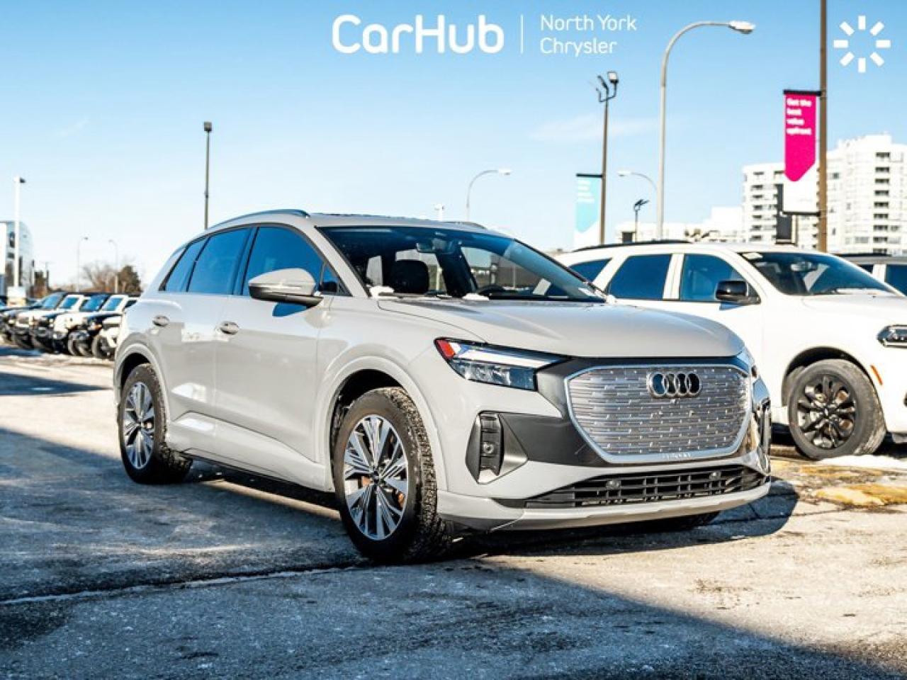 2024 Audi Q4 e-tron Panoroof Heated Seats & Wheel Side Assist Audi Pre Sense Apple CarPlay Photo4