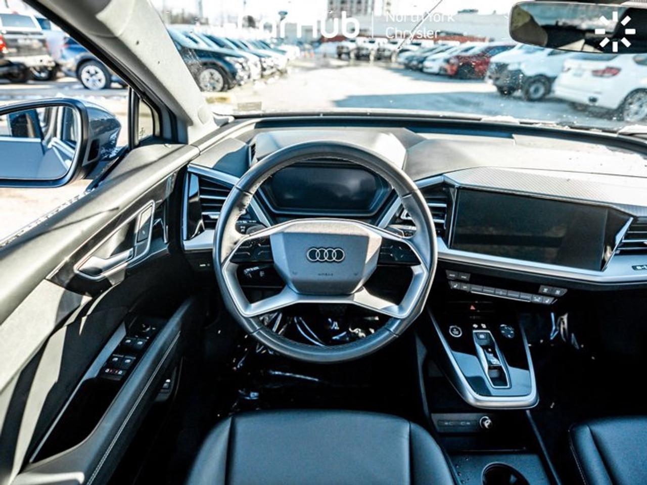 2024 Audi Q4 e-tron Panoroof Heated Seats & Wheel Side Assist Audi Pre Sense Apple CarPlay Photo