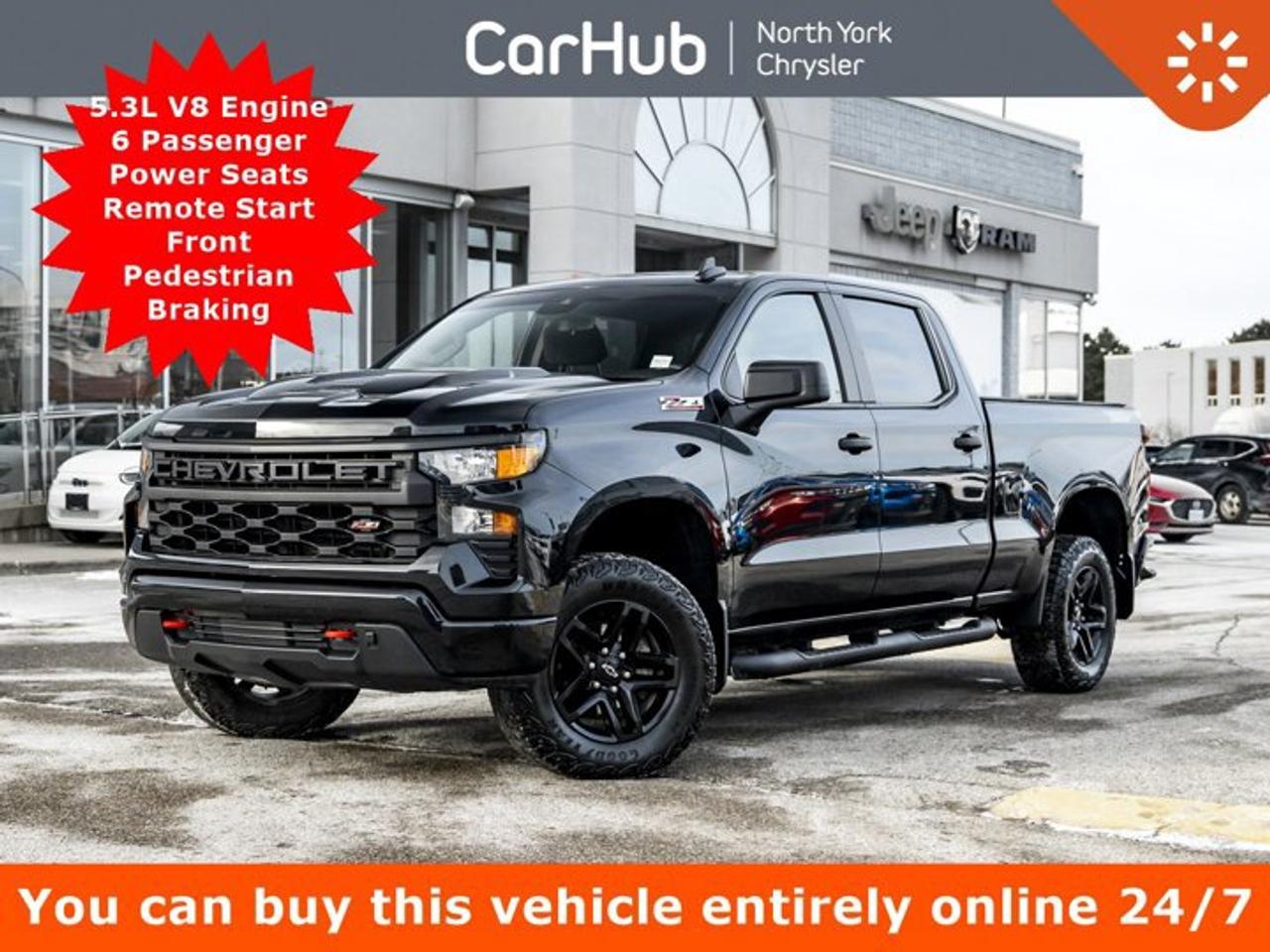 2024 Chevrolet Silverado 1500 Custom Trail Boss 157'' 6 Pass V8 Power Seats Side Steps Remote Start Photo