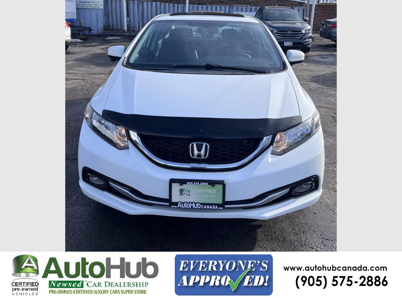 2014 Honda Civic TOURING-NAV-SUNROOF-LEATHER-BACKUP CAMERA Photo