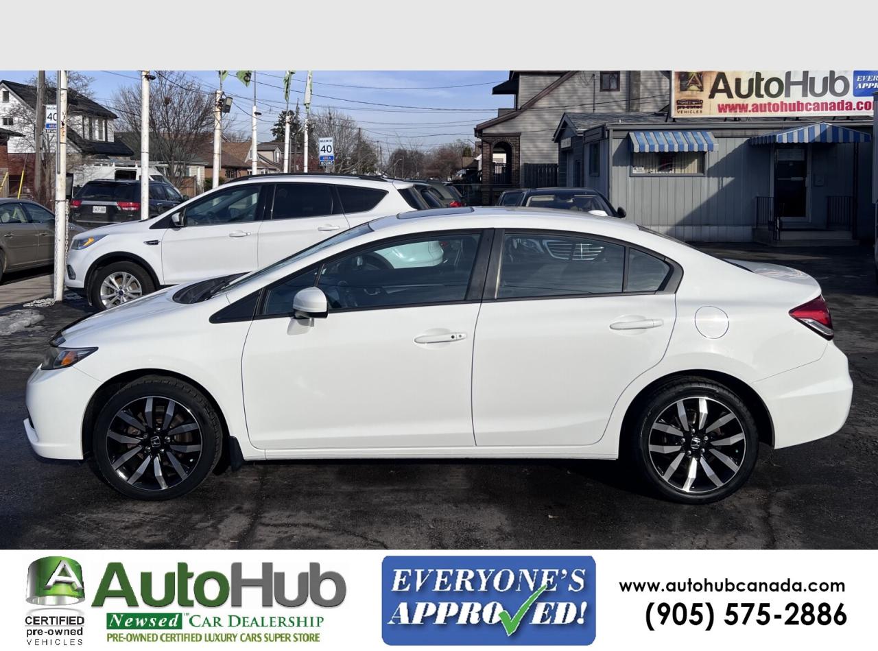 2014 Honda Civic TOURING-NAV-SUNROOF-LEATHER-BACKUP CAMERA Photo