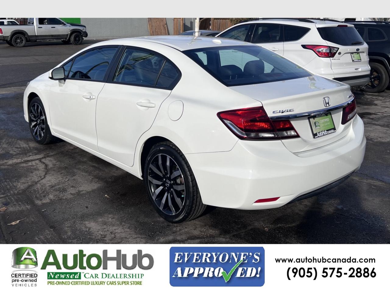 2014 Honda Civic TOURING-NAV-SUNROOF-LEATHER-BACKUP CAMERA Photo4