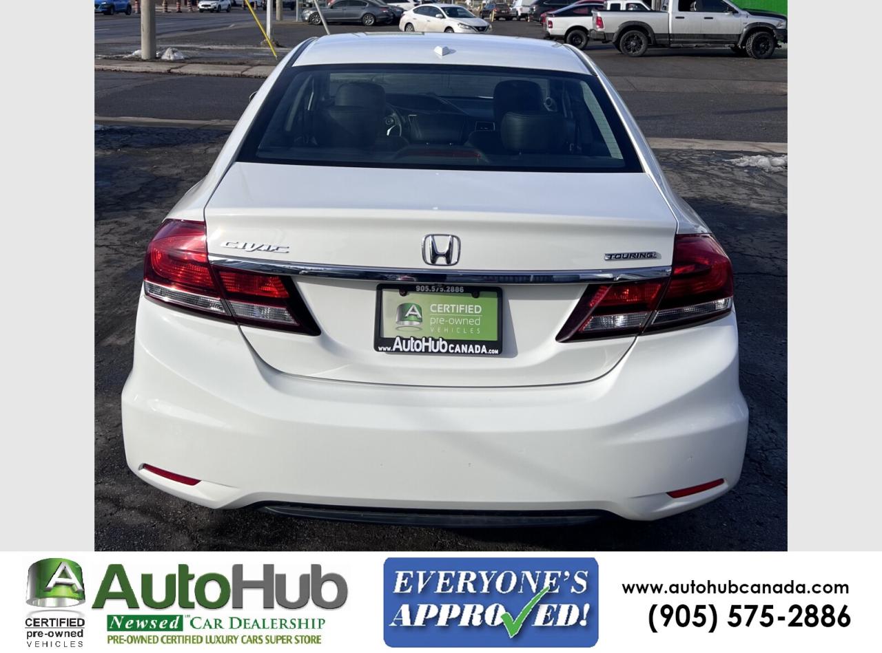 2014 Honda Civic TOURING-NAV-SUNROOF-LEATHER-BACKUP CAMERA Photo