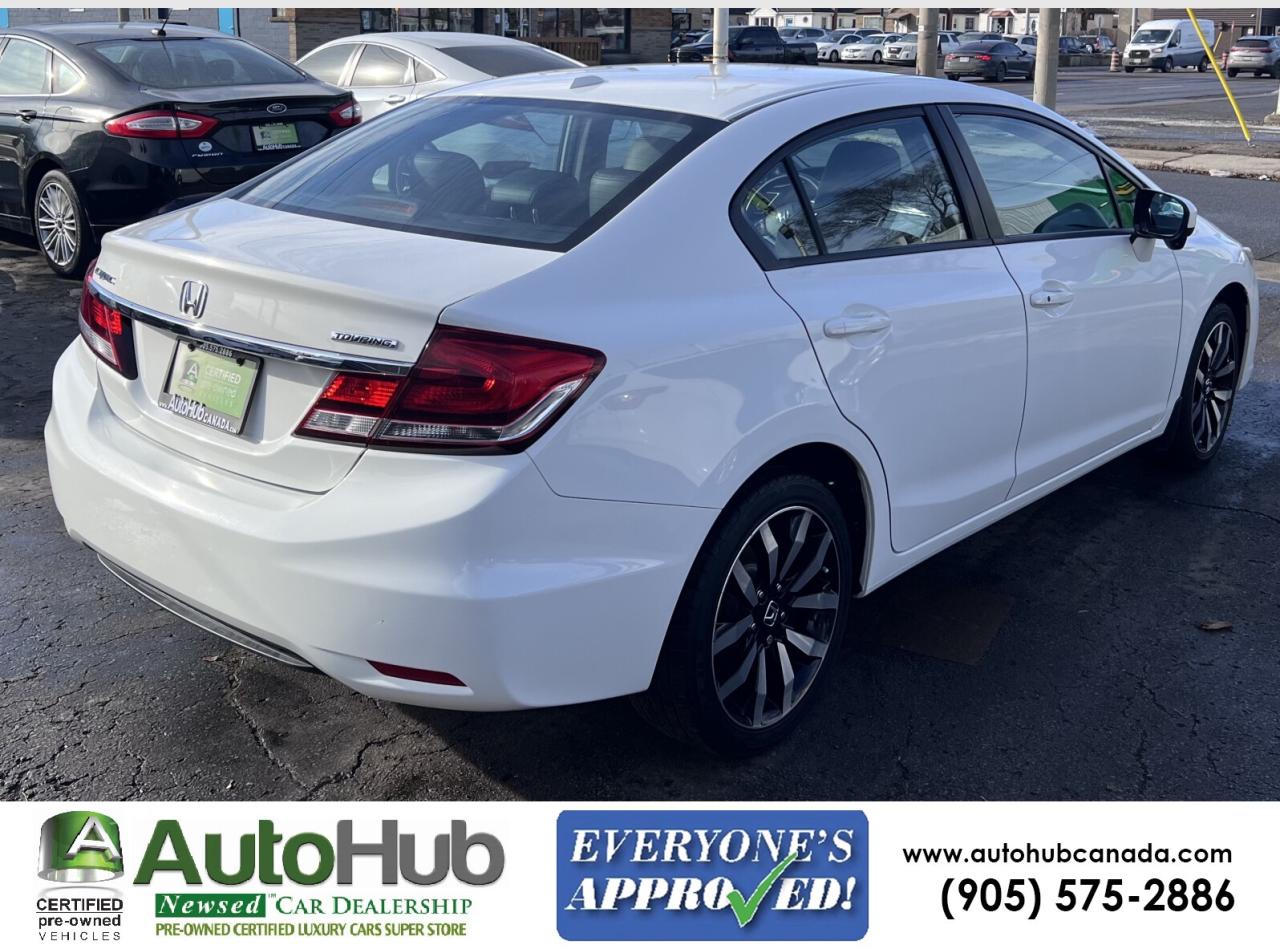 2014 Honda Civic TOURING-NAV-SUNROOF-LEATHER-BACKUP CAMERA Photo