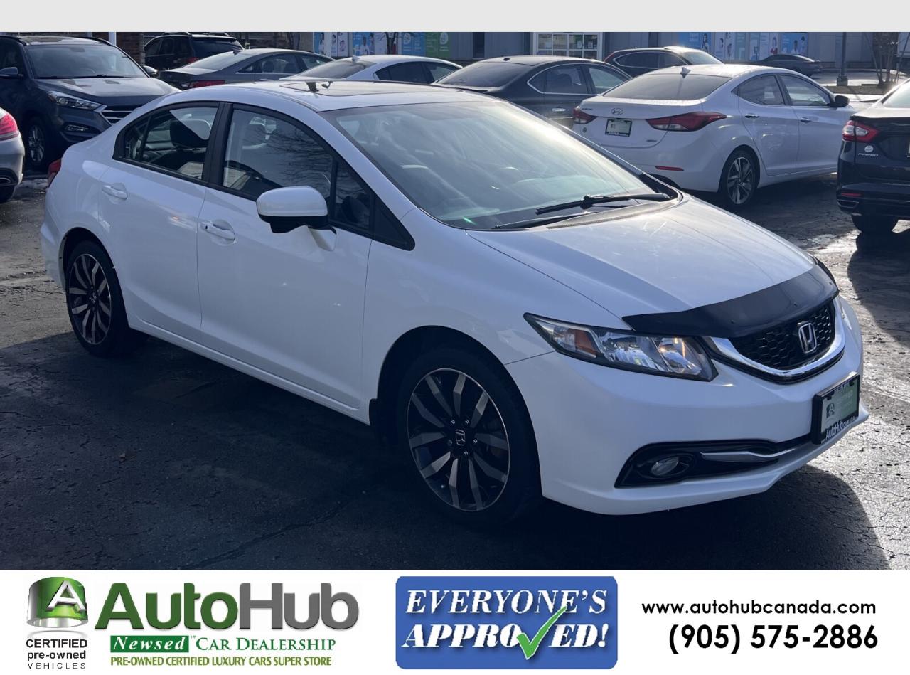 2014 Honda Civic TOURING-NAV-SUNROOF-LEATHER-BACKUP CAMERA Photo