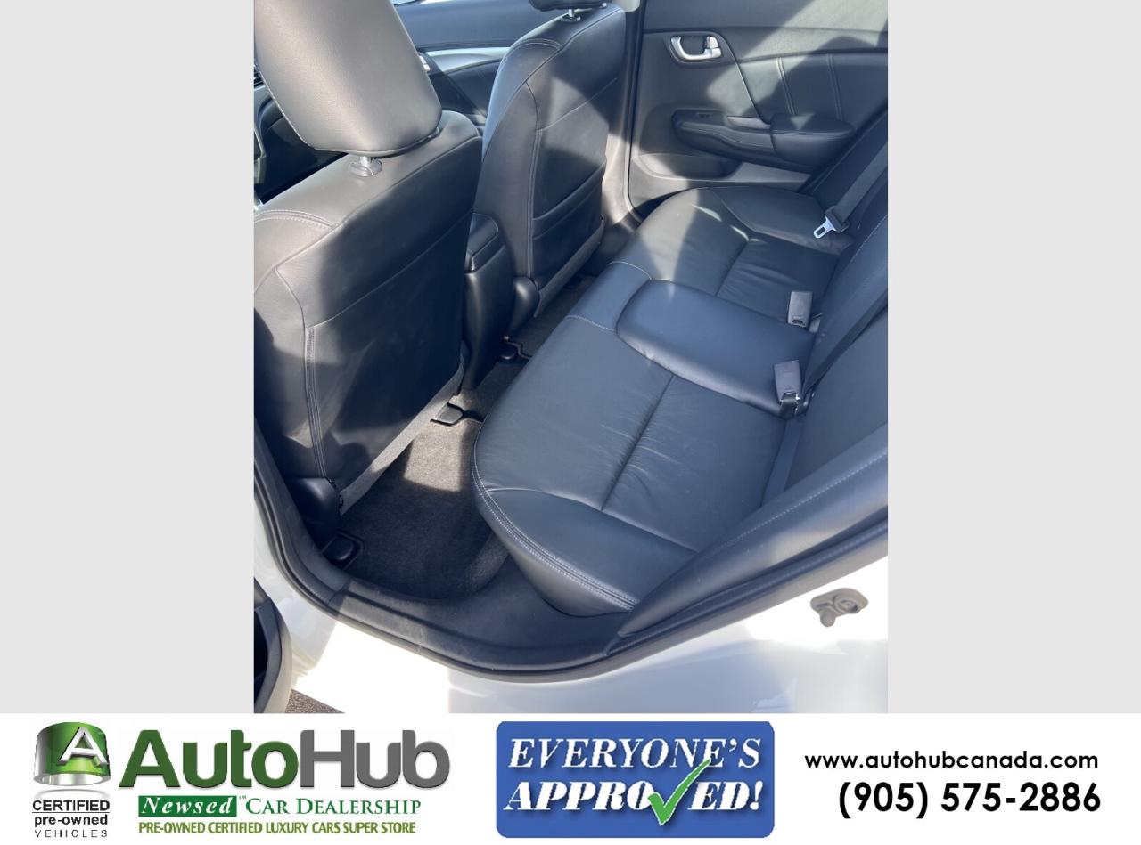 2014 Honda Civic TOURING-NAV-SUNROOF-LEATHER-BACKUP CAMERA Photo