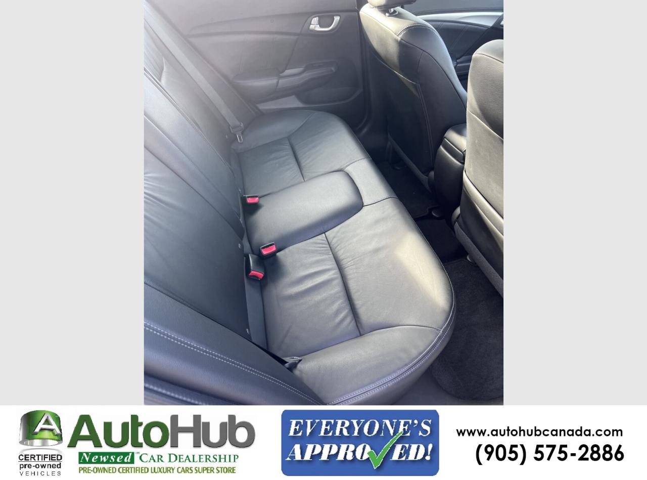 2014 Honda Civic TOURING-NAV-SUNROOF-LEATHER-BACKUP CAMERA Photo