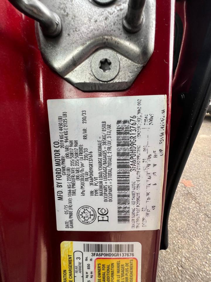 2016 Ford Fusion SE**LEATHER*LOW KMS** Photo