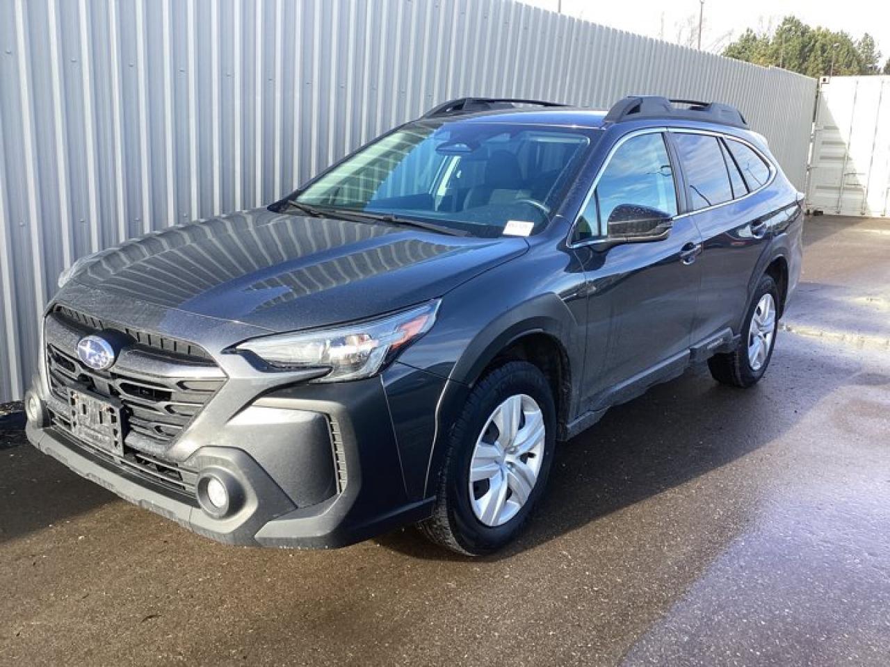 Dealer Certified Pre-Owned. This Subaru Outback boasts a Gas H-4 2.5 L engine powering this Variable transmission. Power Drivers Seat, Lane Departure, Heated Steering Wheel.*This Subaru Outback Features the Following Options *Heated Seats - Front, Apple Carplay, Android Auto, Adaptive Cruise, Transmission: Lineartronic CVT includes: hill start assist, X-MODE, hill descent control, gear position display, lock-up torque converter, CVT oil cooler, 8-speed manual mode w/paddle shift controls and transmission shift lock, Transmission w/Driver Selectable Mode and Oil Cooler, Tires: 225/65R17, STARLINK (subscription required) Selective Service Internet Access, Full-Time All-Wheel.*Stop By Today *Youve earned this- stop by Haldimand Motors Ltd. located at 42 Talbot St E, Cayuga, ON N0A 1E0 to make this car yours today!