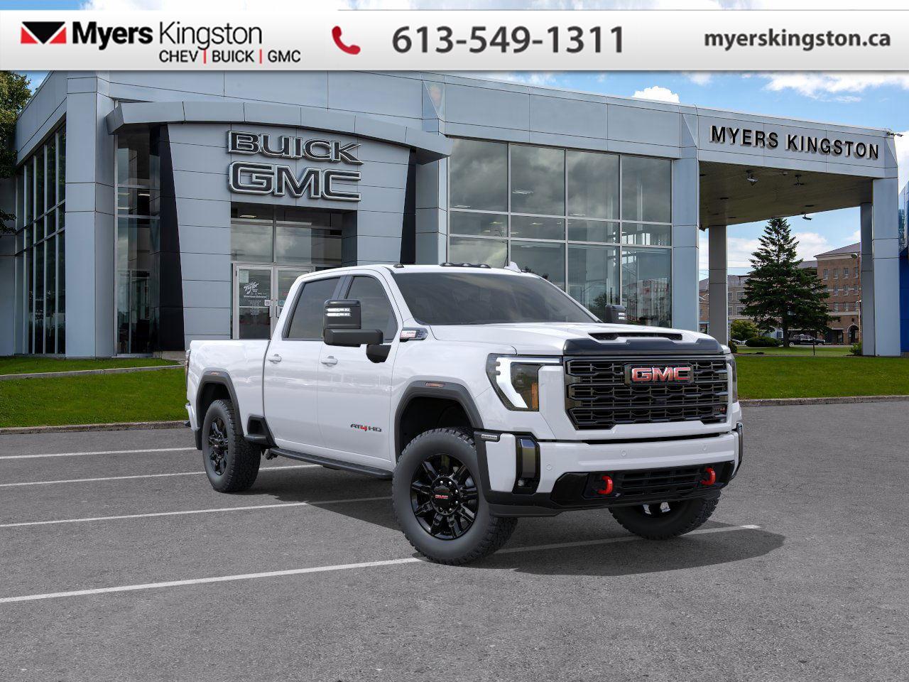 2026 GMC Sierra 2500 HD AT4  - Leather Seats - $808 B/W Photo