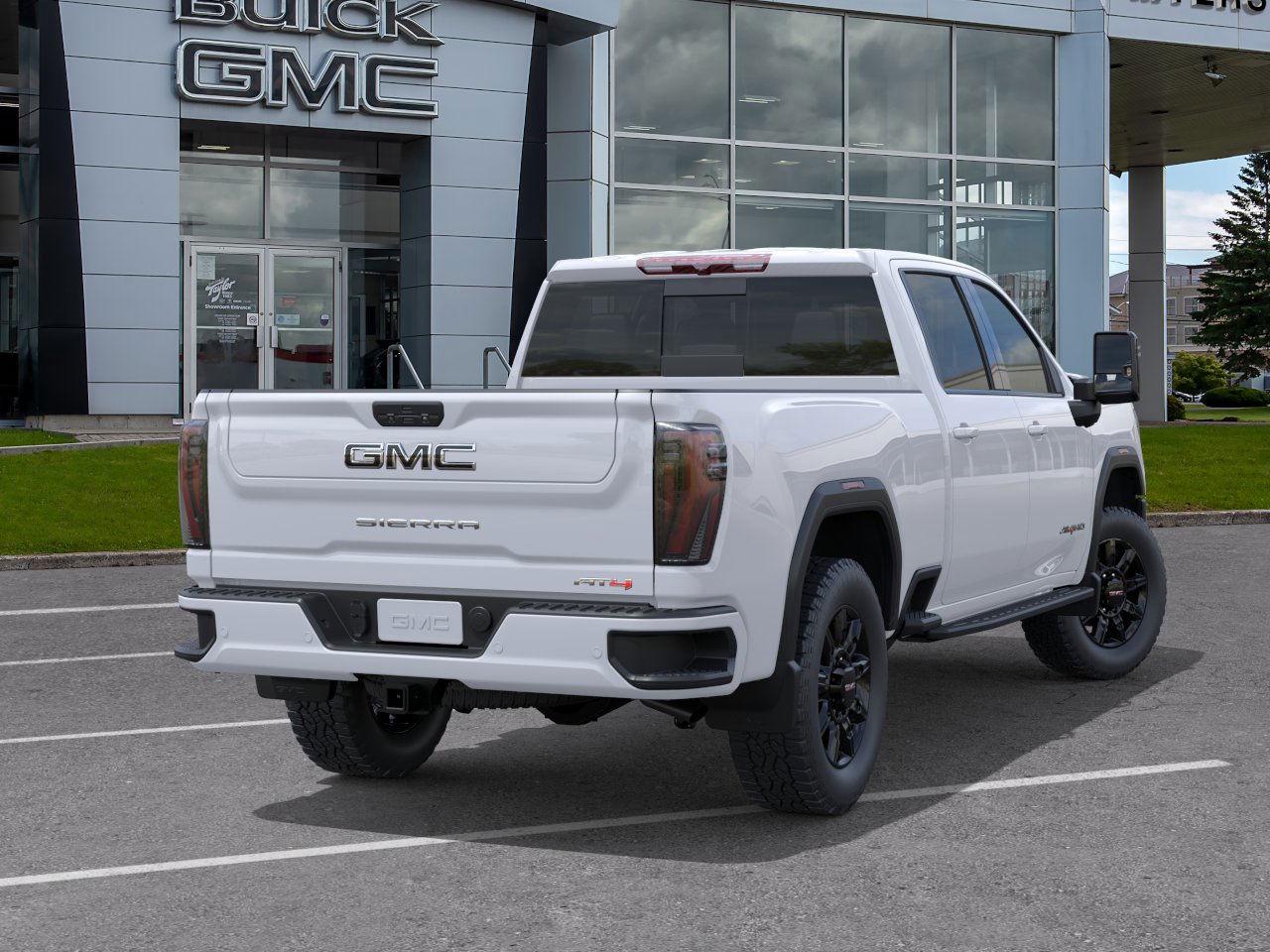 2026 GMC Sierra 2500 HD AT4  - Leather Seats - $781 B/W Photo