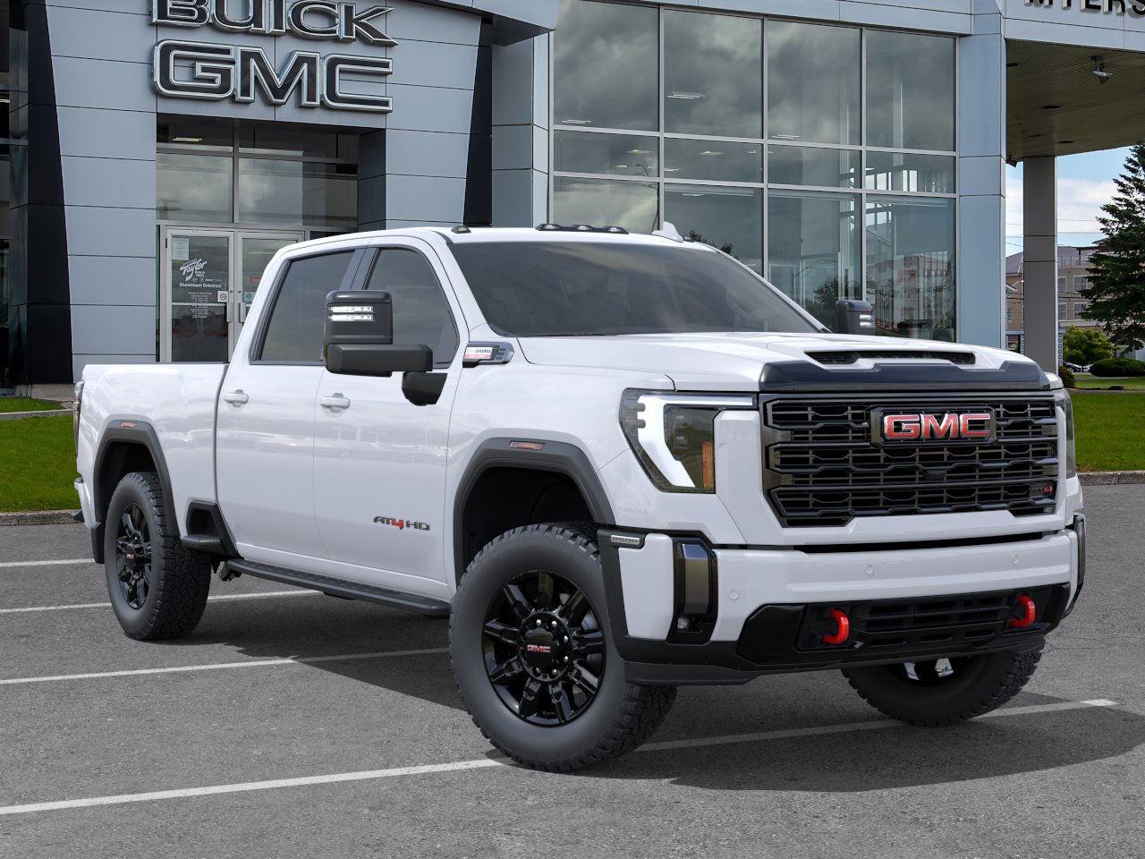 2026 GMC Sierra 2500 HD AT4  - Leather Seats - $781 B/W Photo