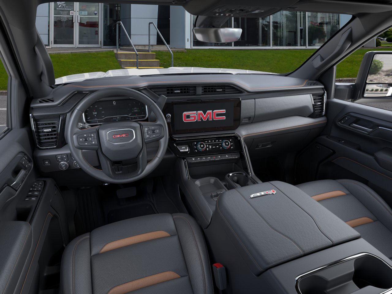 2026 GMC Sierra 2500 HD AT4  - Leather Seats - $781 B/W Photo