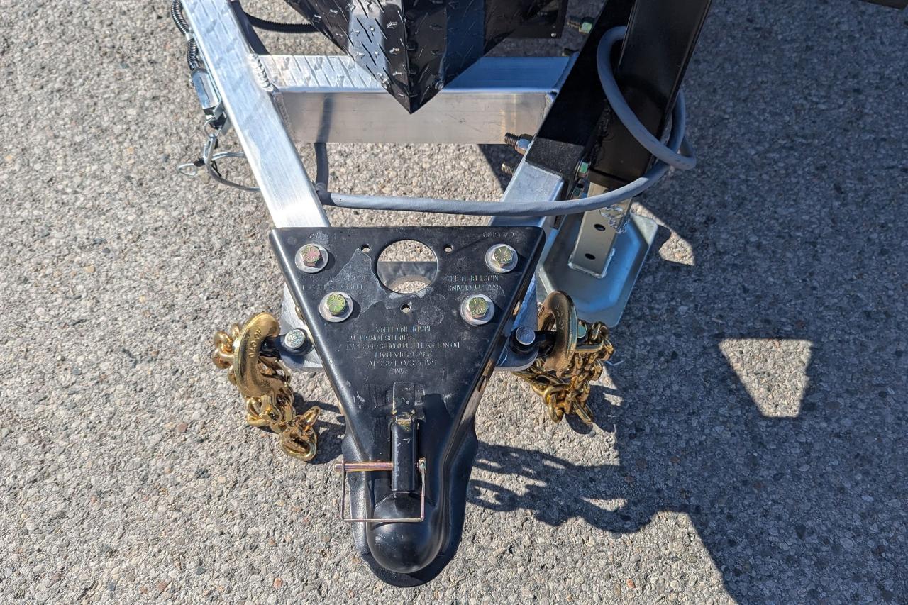 2024 Canadian Trailer Company 7x14 V Nose Cargo Trailer Blackout Package w/Spoiler Photo18