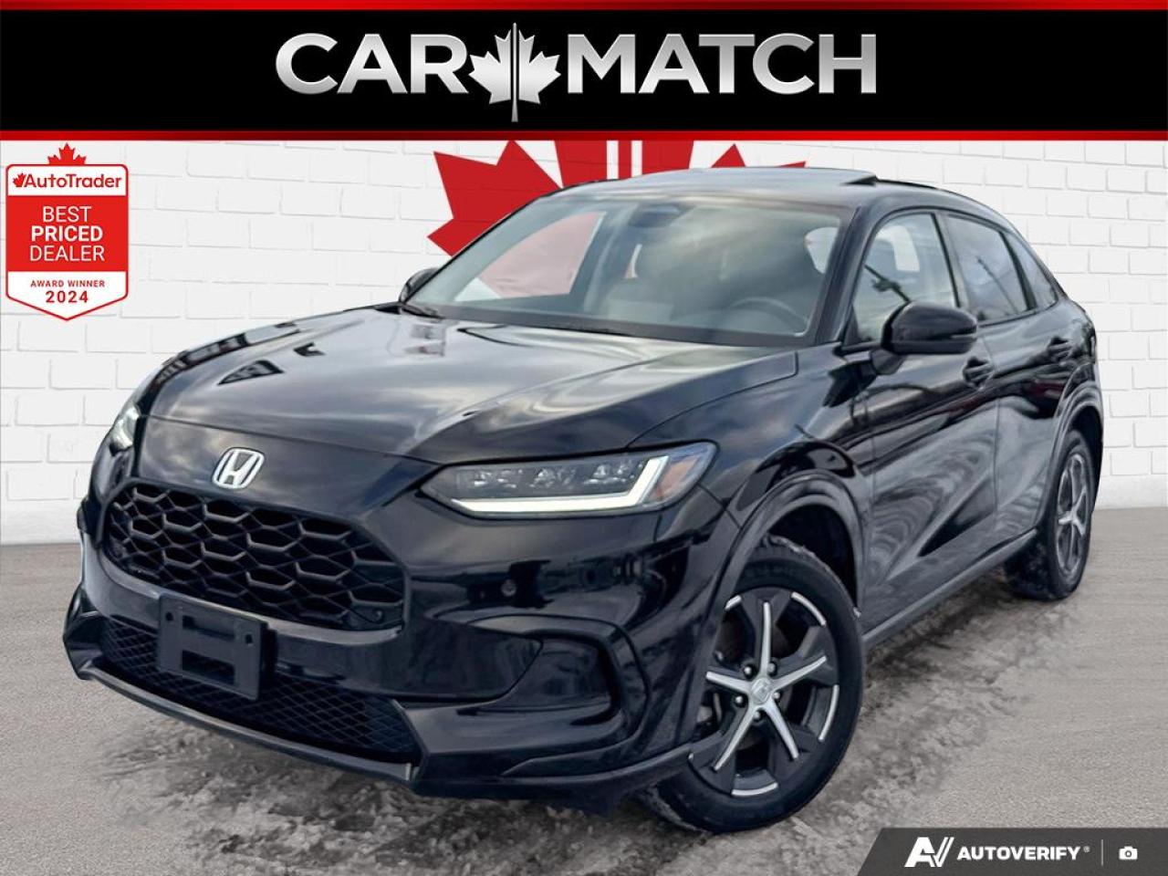 2023 Honda HR-V EX-L / LEATHER / ROOF / NAV / BLINDSPOT / AWD Photo0