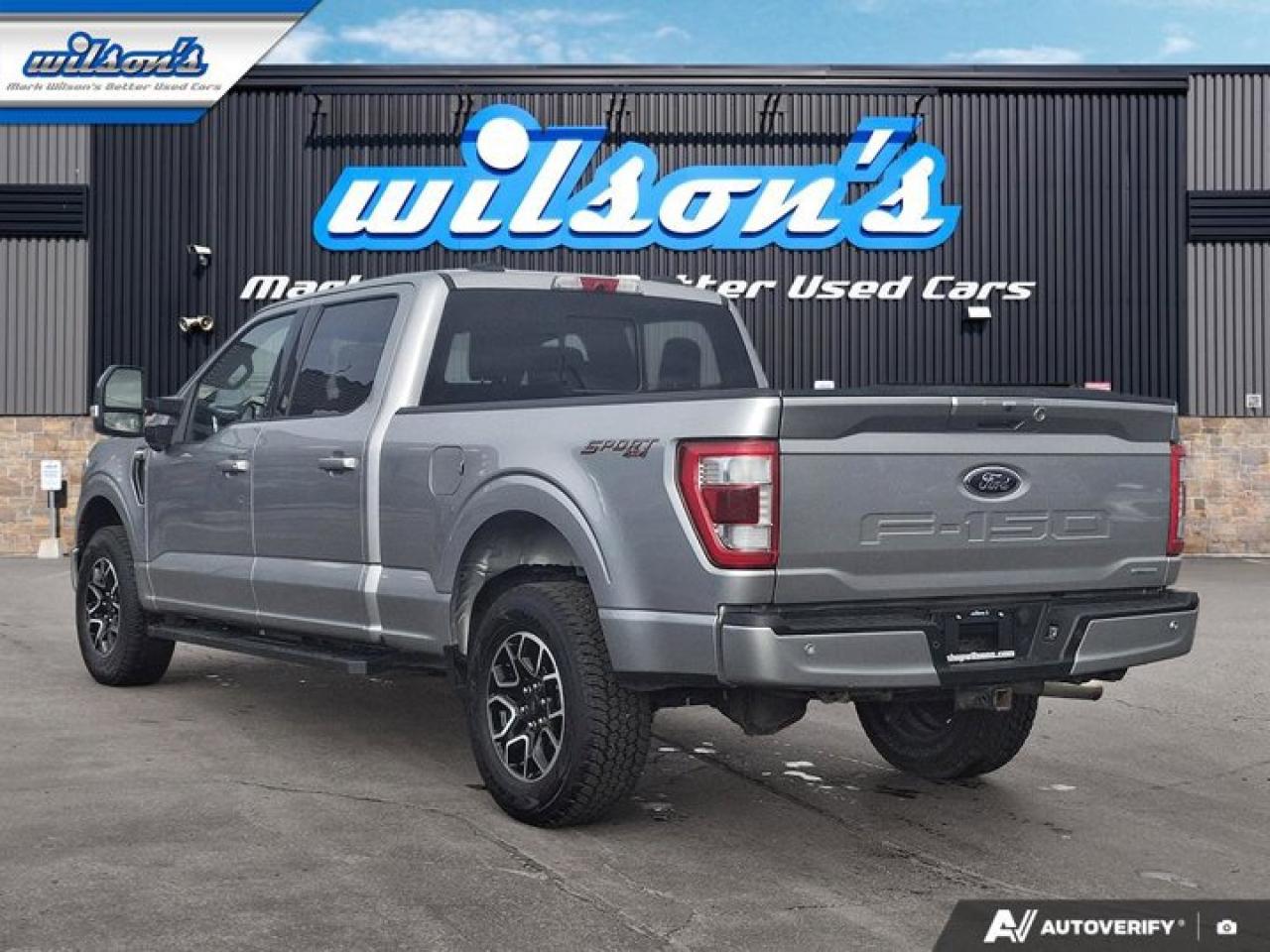 2022 Ford F-150 LARIAT Crew 4X4 | 3.5L EcoBoost | Leather | Max Tow Pkg | 360 Camera | Tailgate Step | and More ! Photo2