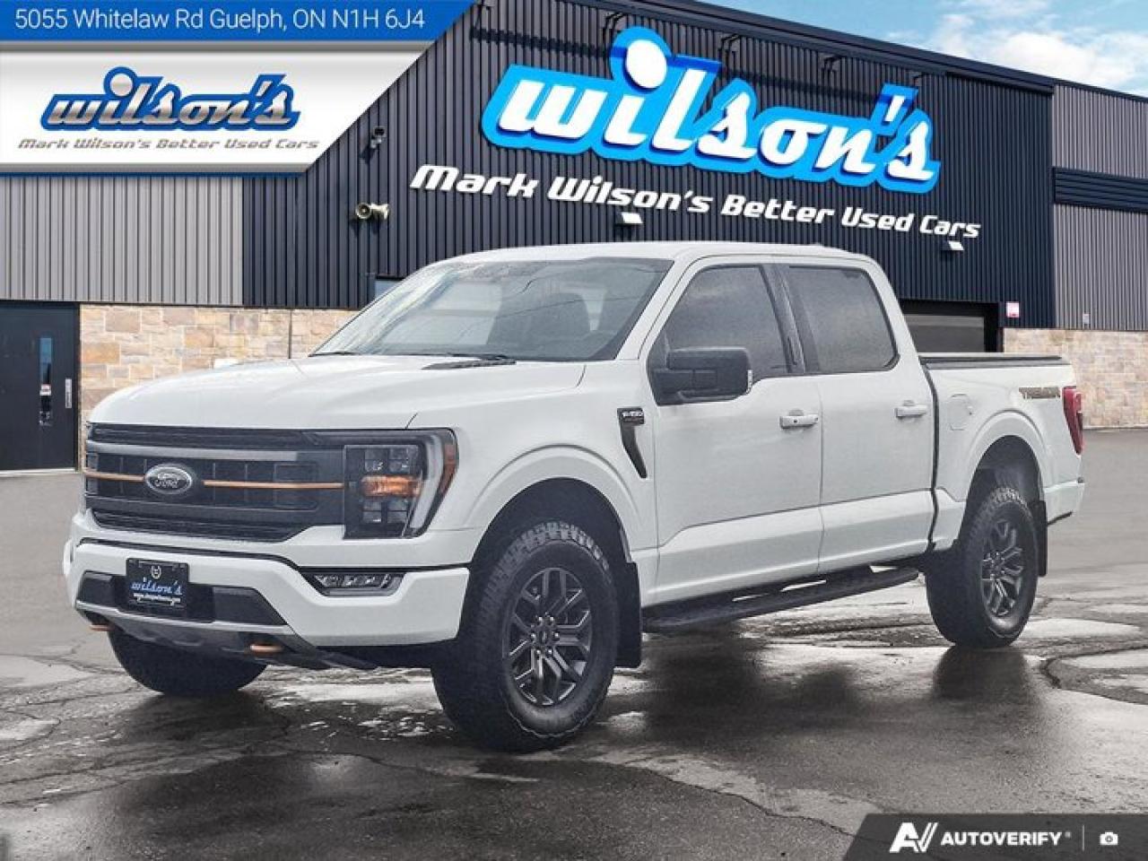 Used 2022 Ford F-150 Tremor Crew 4X4 | 401A | 3.5L EcoBoost | Tow Pkg | B&O Audio | Tailgate Step | Heated Seats & More ! for sale in Guelph, ON