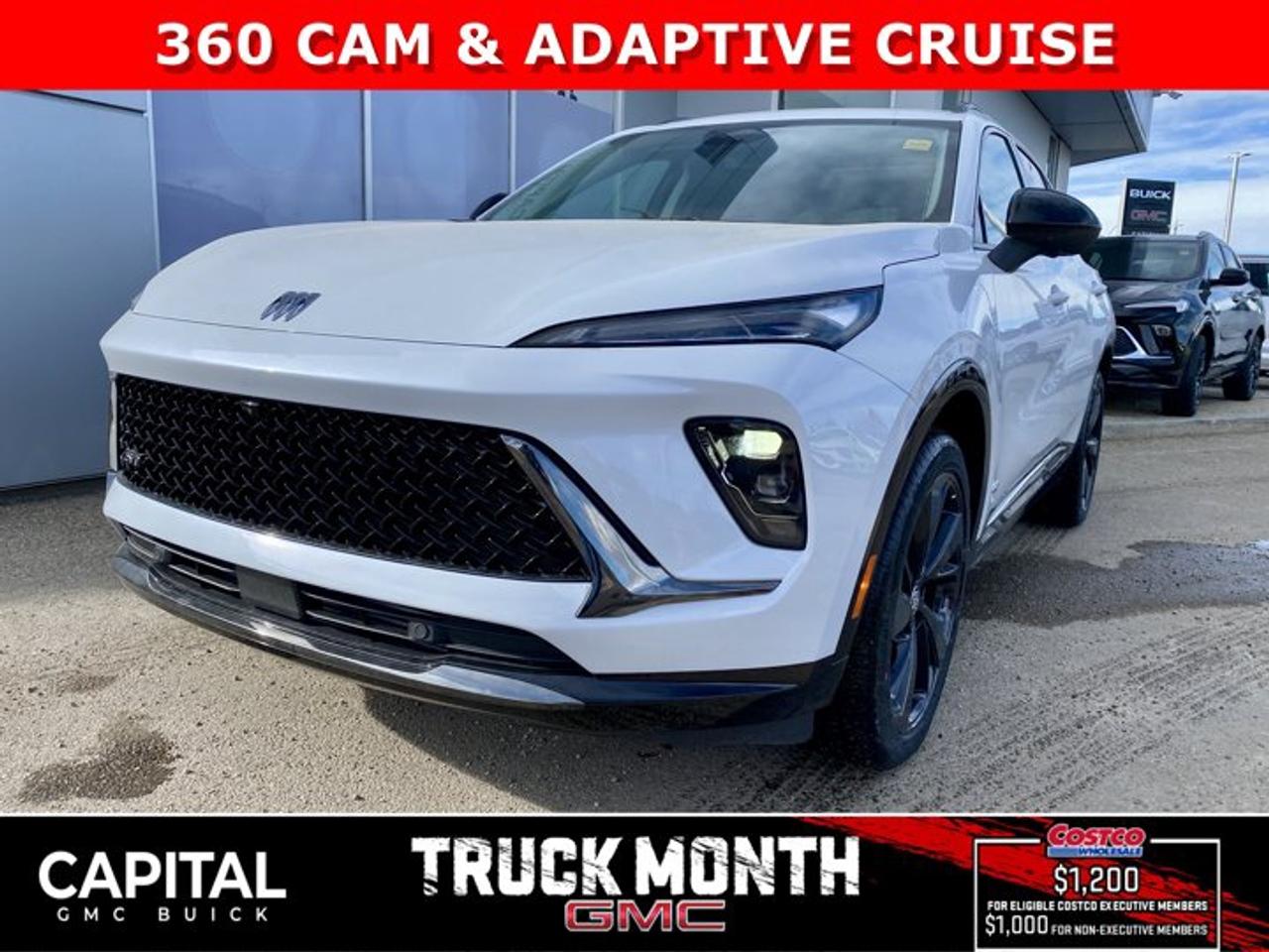 Check out this 2026 Buick Envision Sport Touring! Equipped with options like Power Sliding Moonroof, Memory Seats, Ultra-Wide 30 Diagonal Screen, Heated Front and Rear Seats, Heated Steering, Adaptive Cruise Control, Handsfree Power Liftgate, 360 Cam, Heads-up Display, Remote Start, and so much more... Call Now!Ask for the Internet Department for more information or book your test drive today! Text 825-445-0521 for fast answers at your fingertips!AMVIC Licensed Dealer - Licence Number B1044900Disclaimer: All prices are plus taxes and include all cash credits and loyalties. See dealer for details. AMVIC Licensed Dealer # B1044900