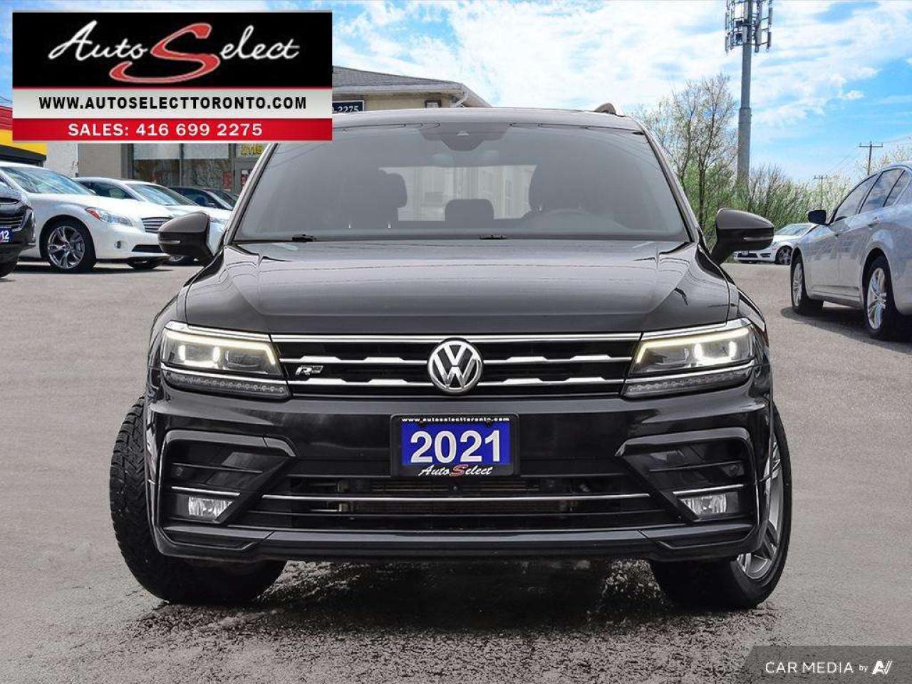 2021 Volkswagen Tiguan Highline R-Line 4Motion - Apple Carplay - Sunroof - Clean Carfax Photo